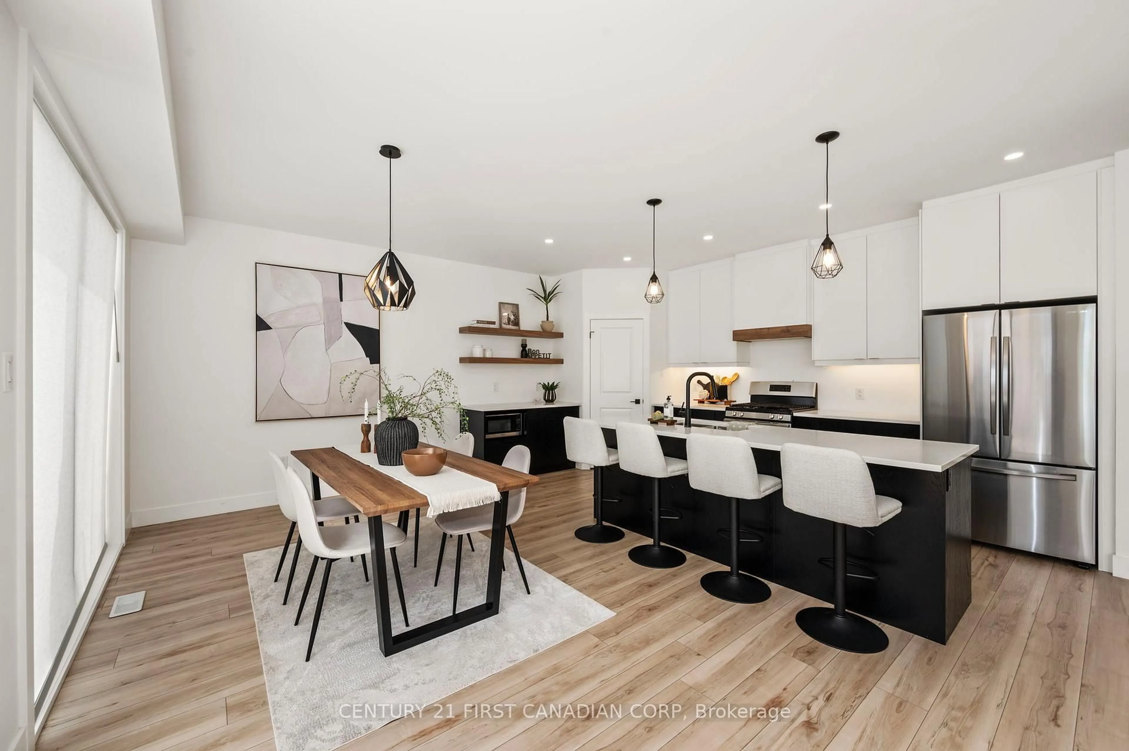 Open concept kitchen, unknown for 1820 Canvas Way #33, London North Ontario N5X 0N5