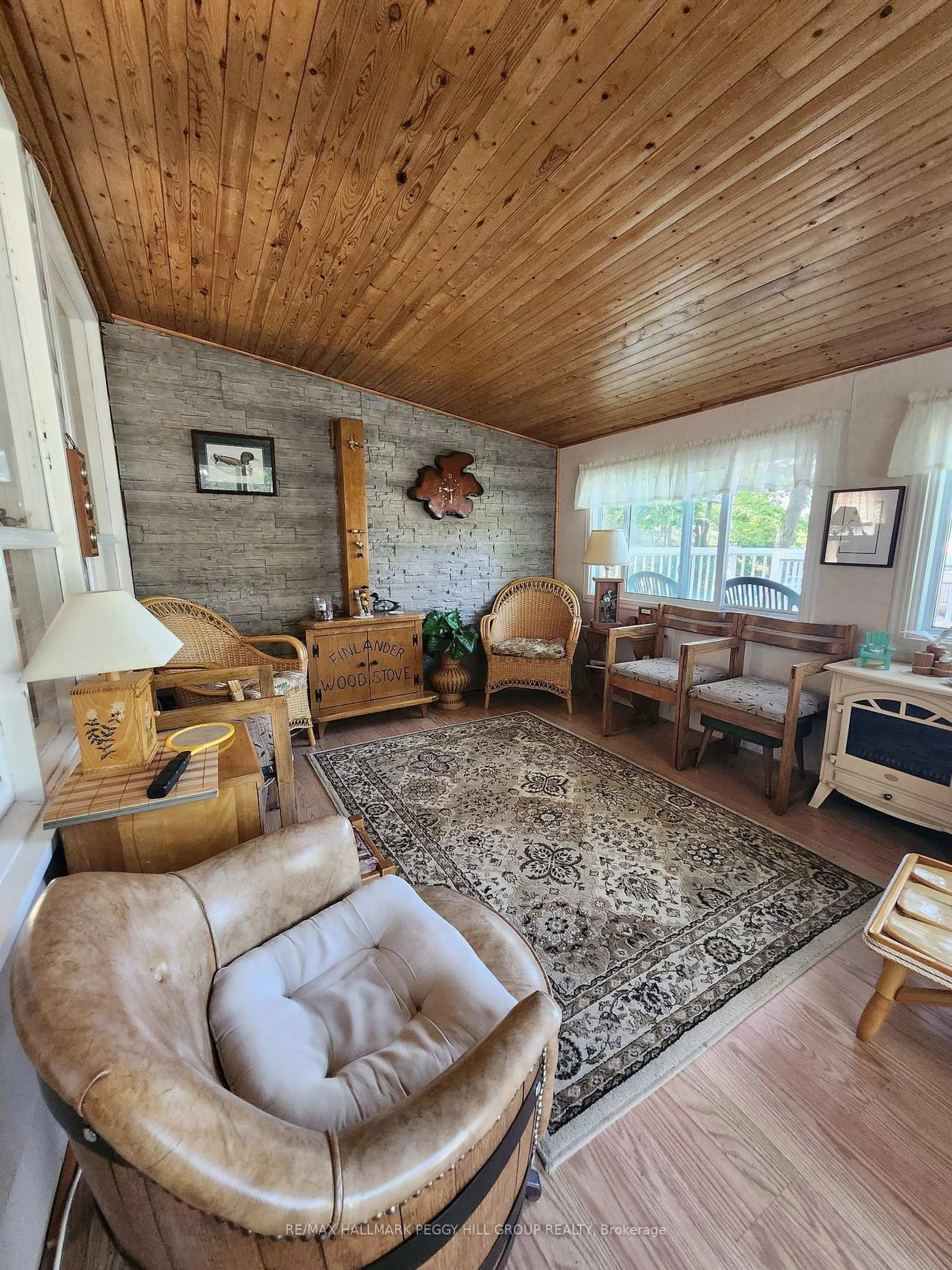 Living room with furniture, unknown for TP IS 2300 Georgian Bay, Northeastern Manitoulin and The Islands Ontario P0P 2H0