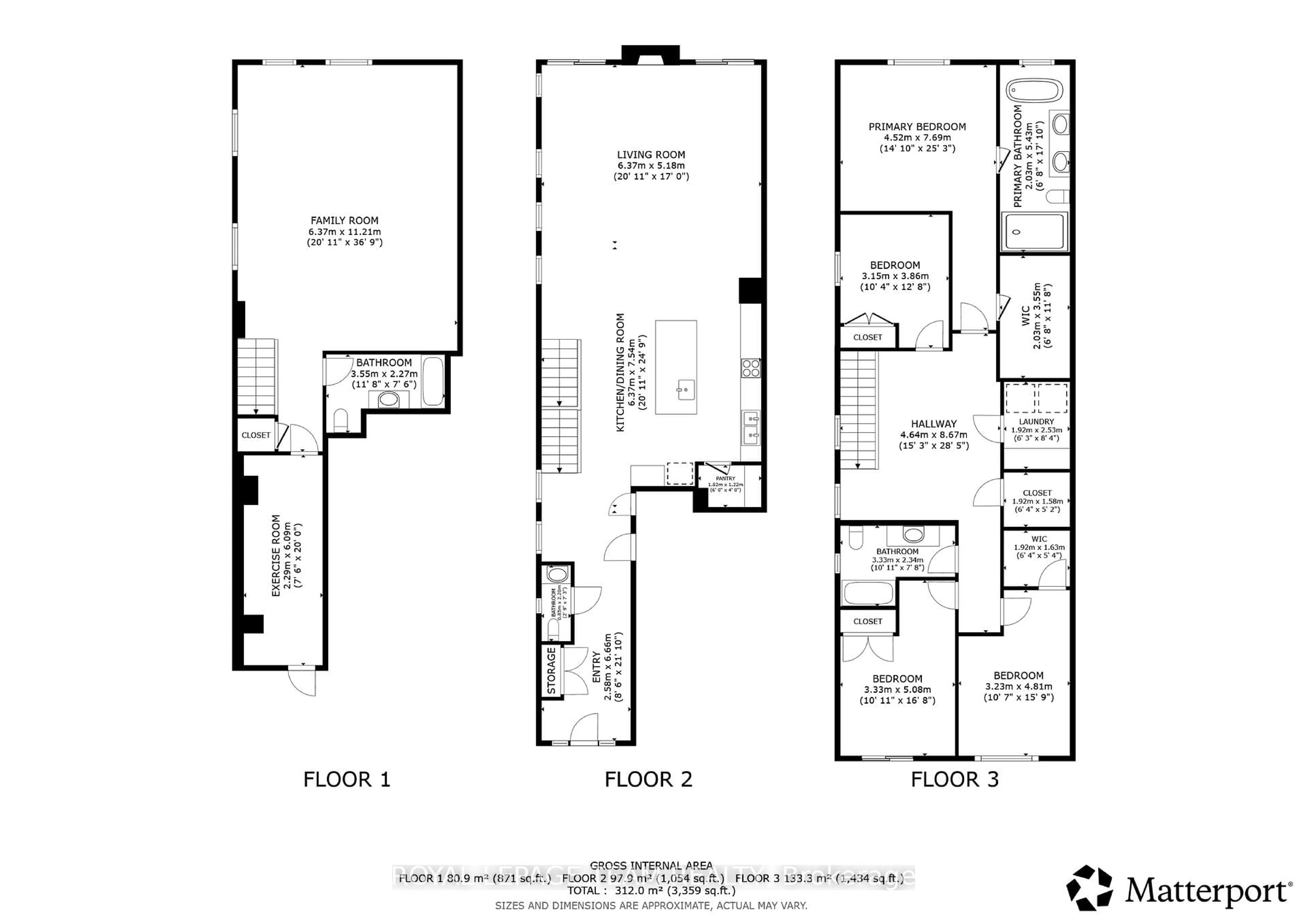 Floor plan for 49 Aylen Ave, Ottawa Ontario K2A 3P7