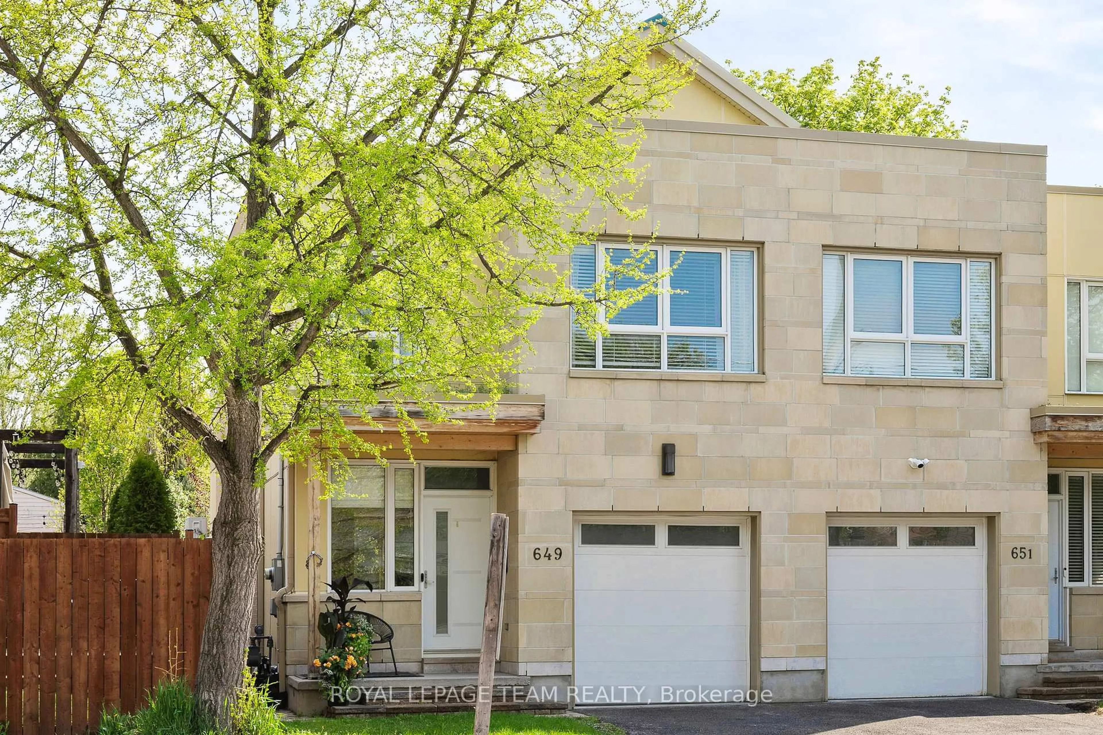 Home with brick exterior material, street for 649 Churchill Ave, Ottawa Ontario K1Z 5G2
