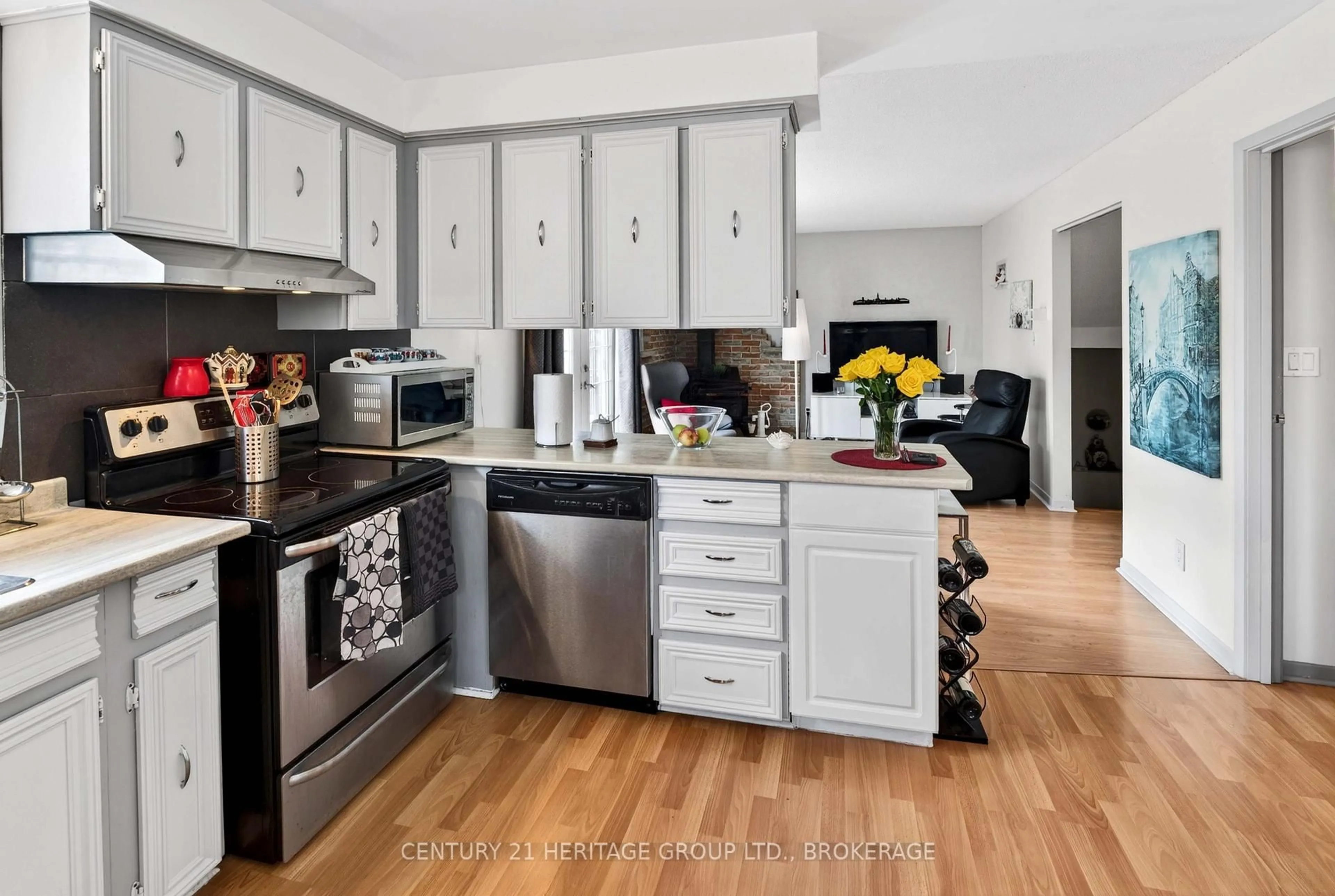 Open concept kitchen, unknown for 75 Mortensen Dr, Loyalist Ontario K7N 1W2