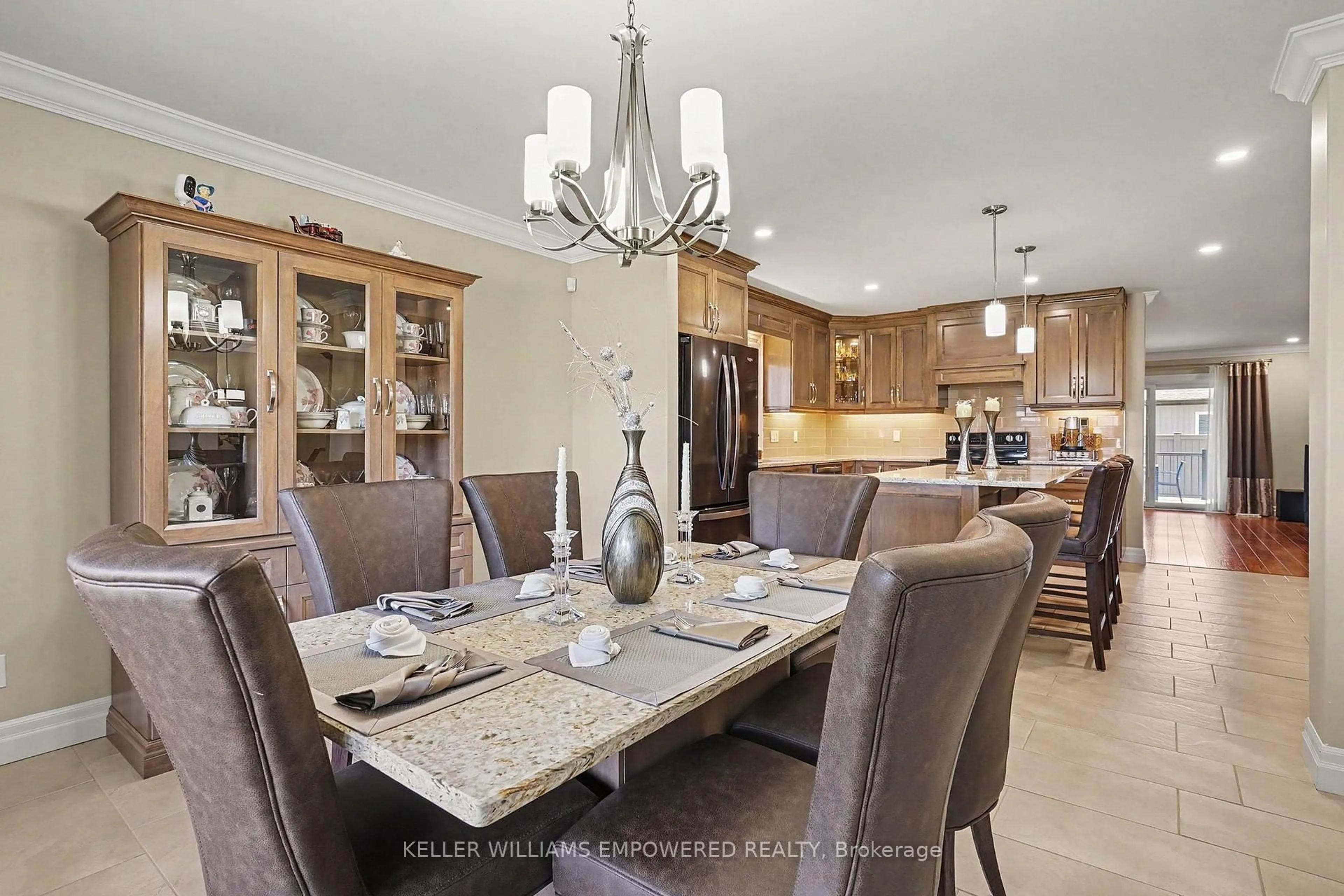 Open concept kitchen, ceramic/tile floor for 7 Gavin Cres, Quinte West Ontario K8V 0H2
