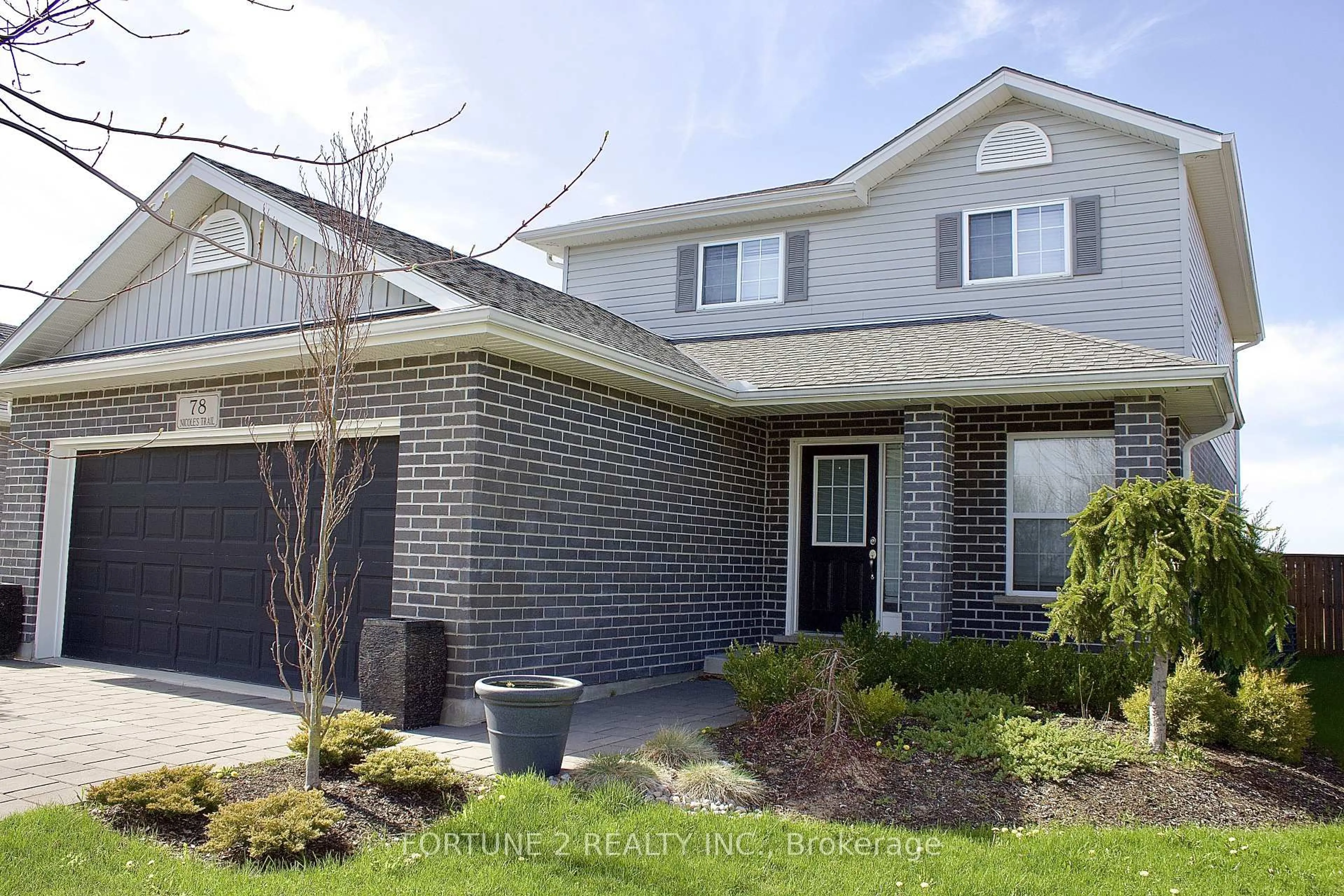 Home with brick exterior material, street for 78 NICOLES Tr, Thames Centre Ontario N0M 2P0