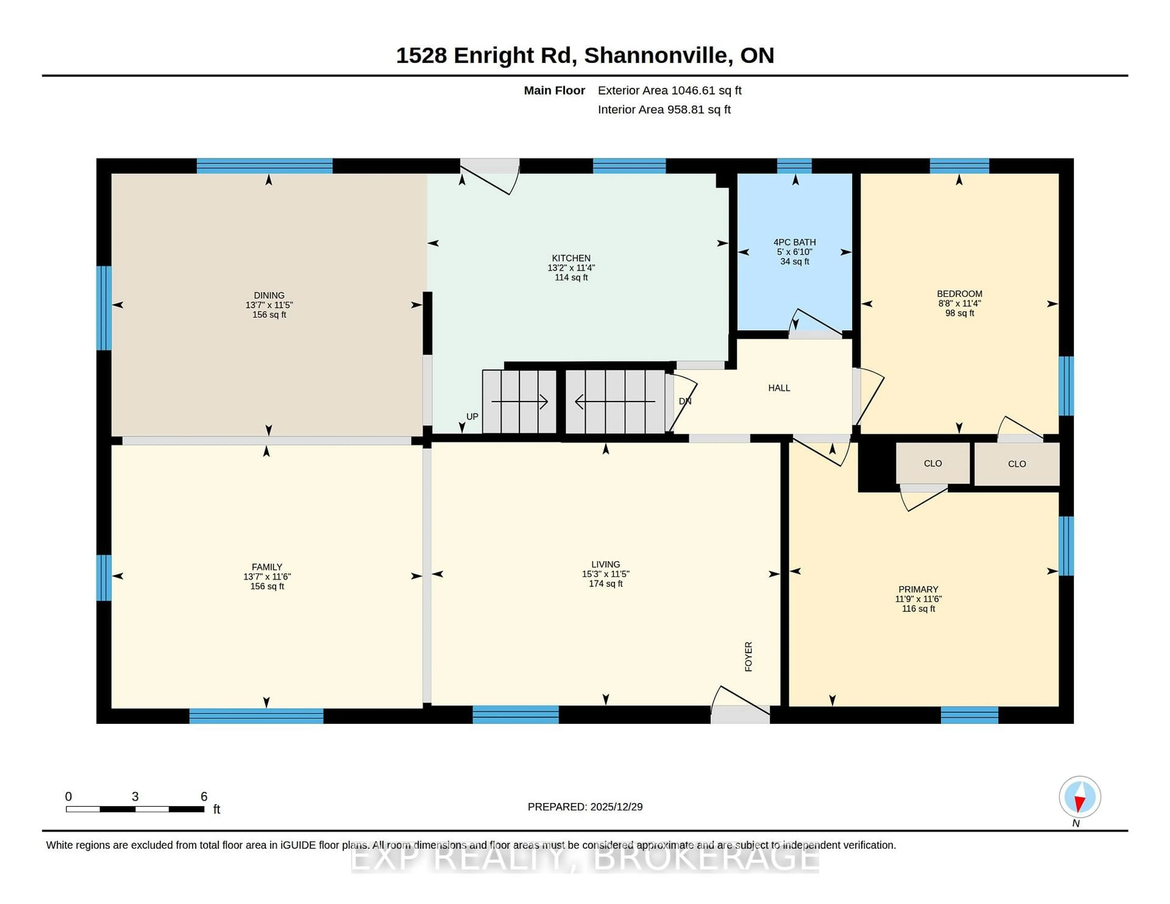 Floor plan for 1528 ENRIGHT Rd, Shannonville Ontario K0K 3A0