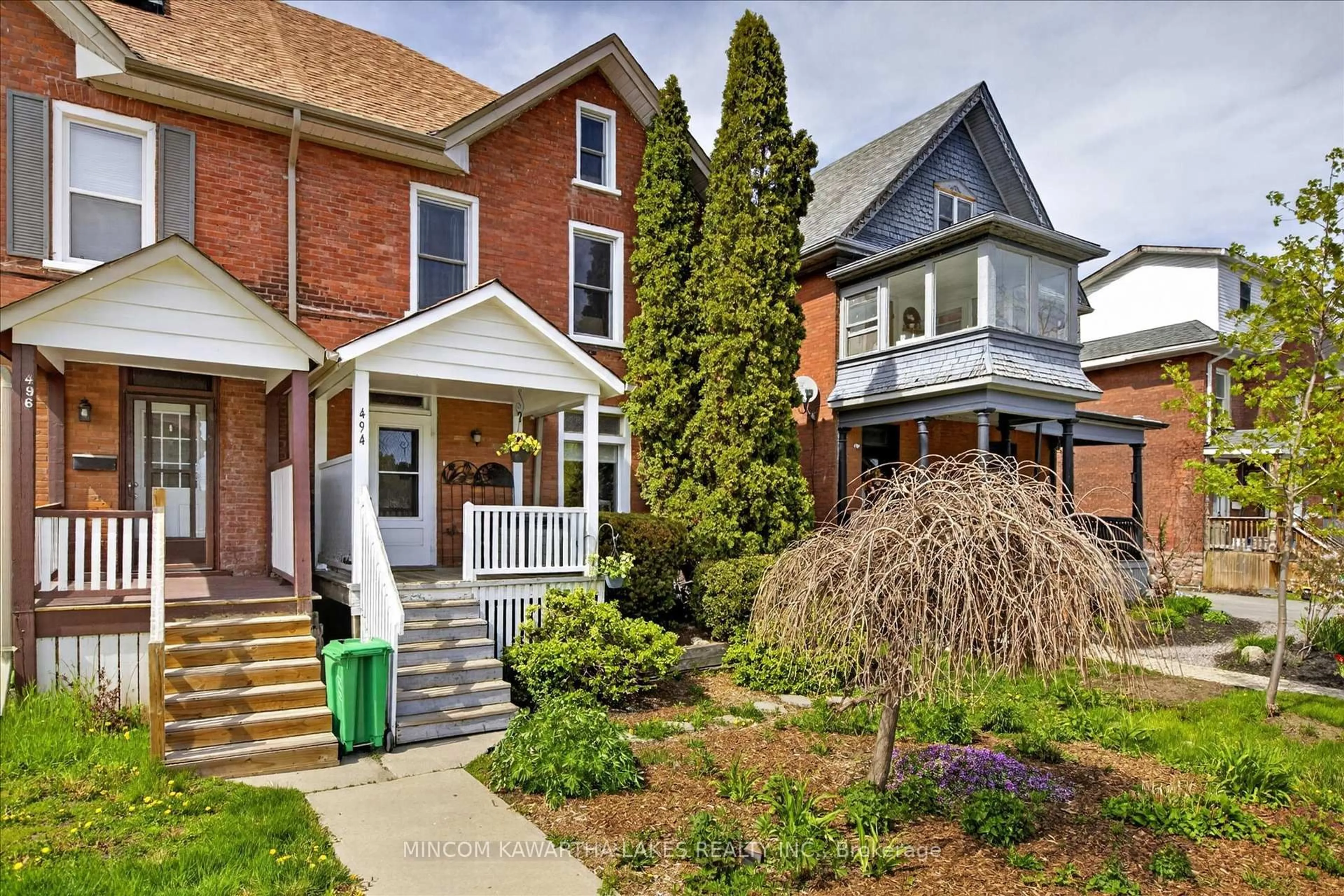 Home with brick exterior material, street for 494 Charlotte St, Peterborough Ontario K9J 2W3