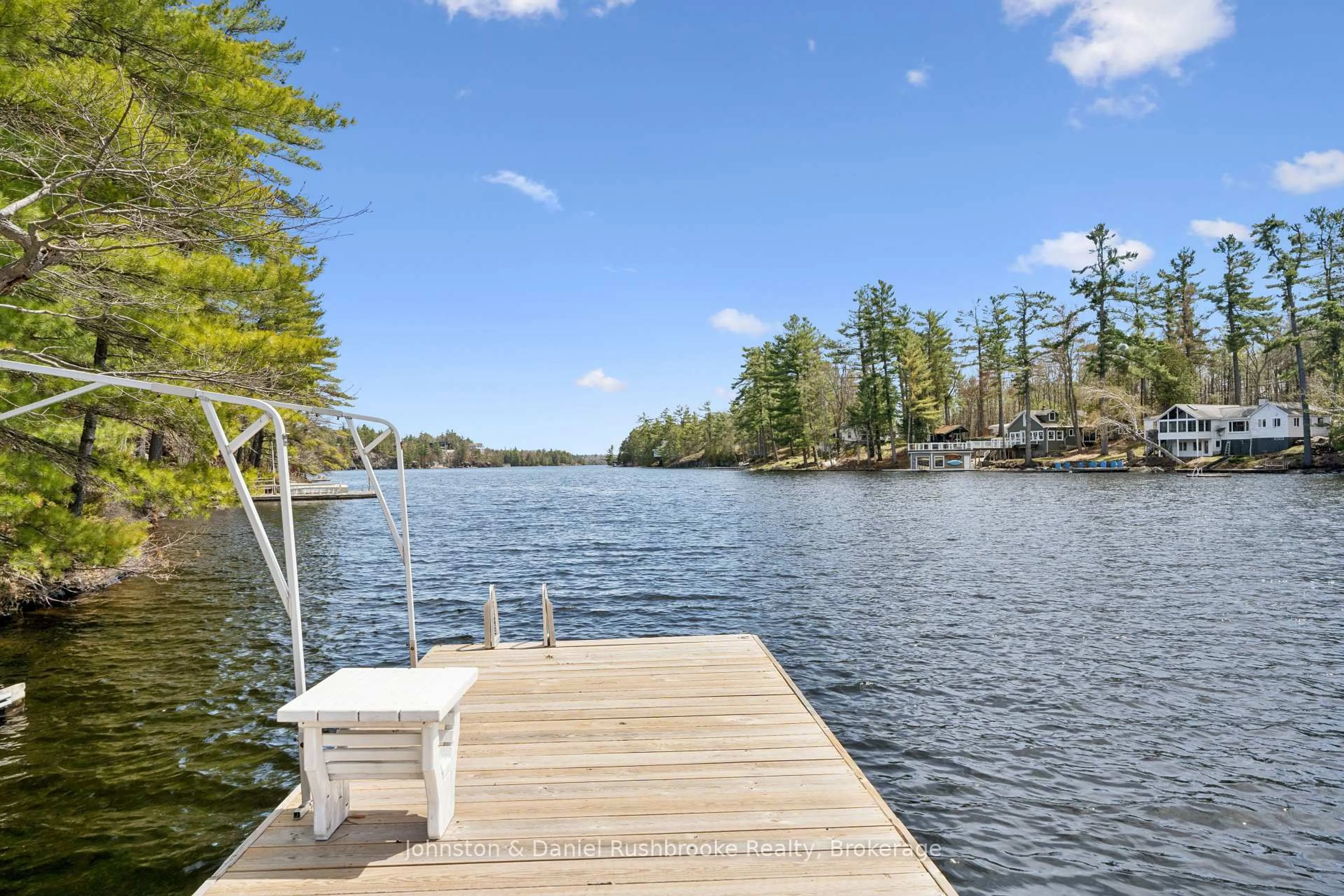 Patio, water/lake/river/ocean view for 1052 North Sunset Bay Rd, Gravenhurst Ontario P1P 1R2