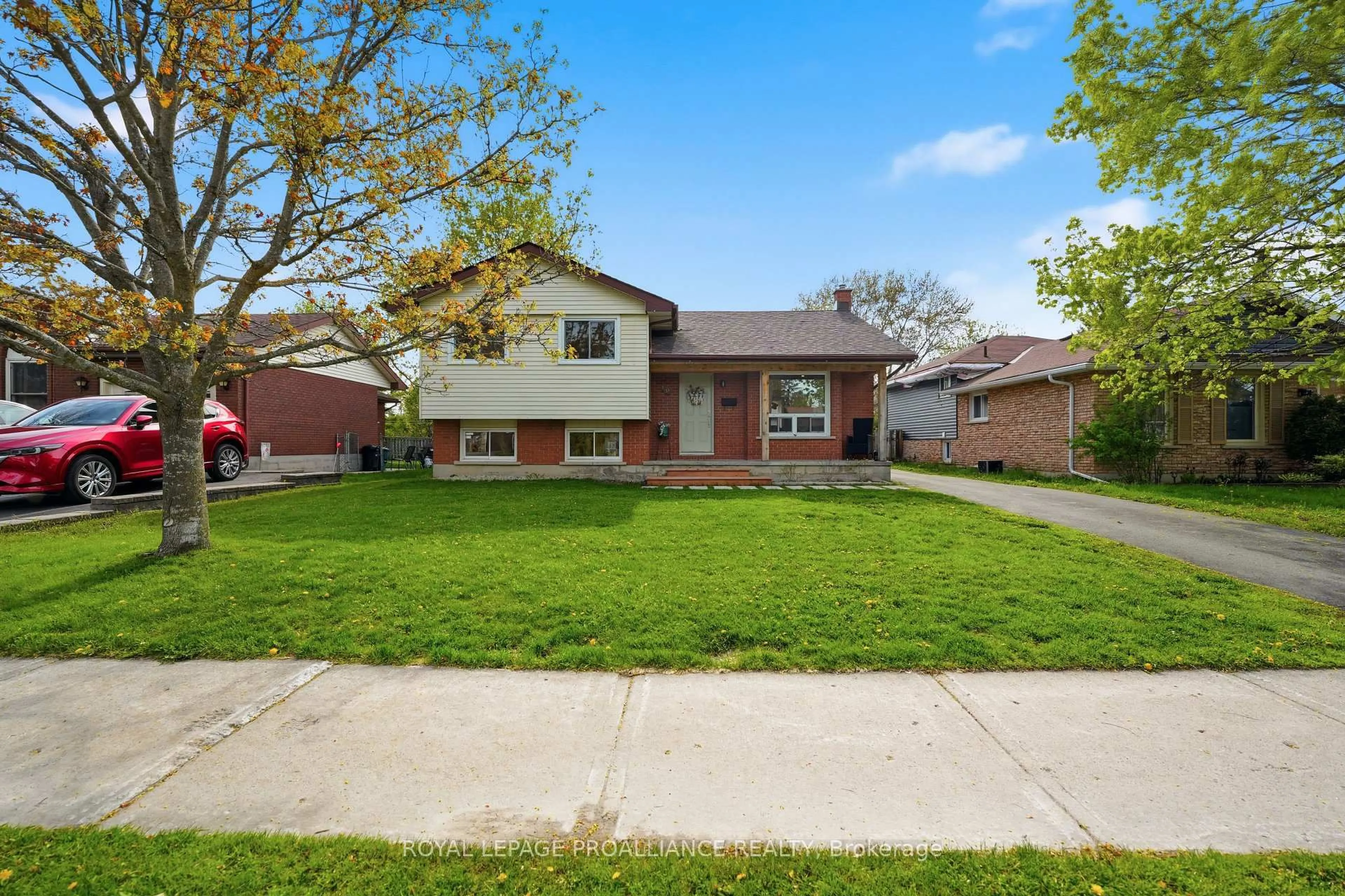 Home with brick exterior material, street for 18 Alnet Dr, Belleville Ontario K8P 4V9