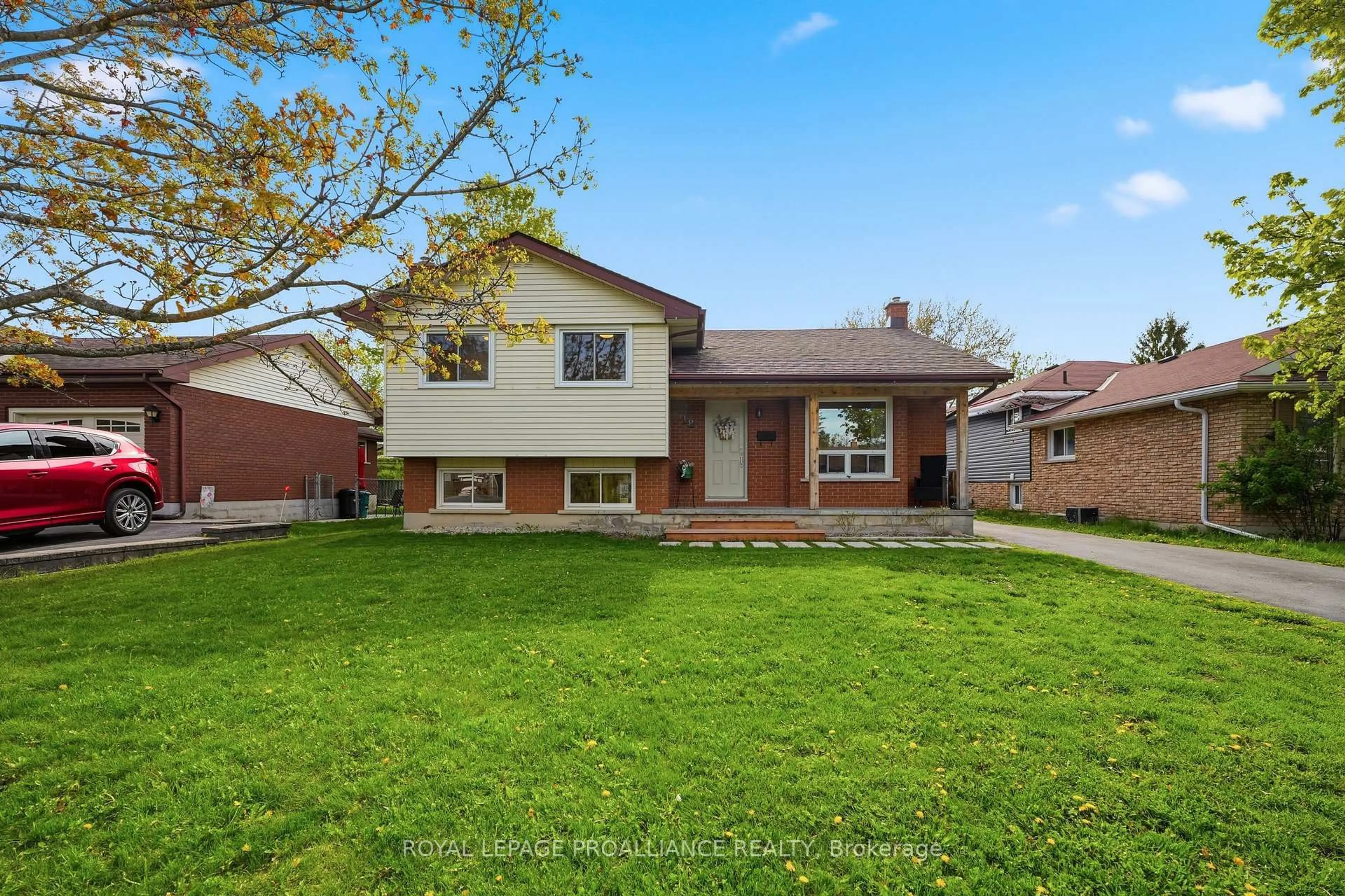 Home with brick exterior material, street for 18 Alnet Dr, Belleville Ontario K8P 4V9