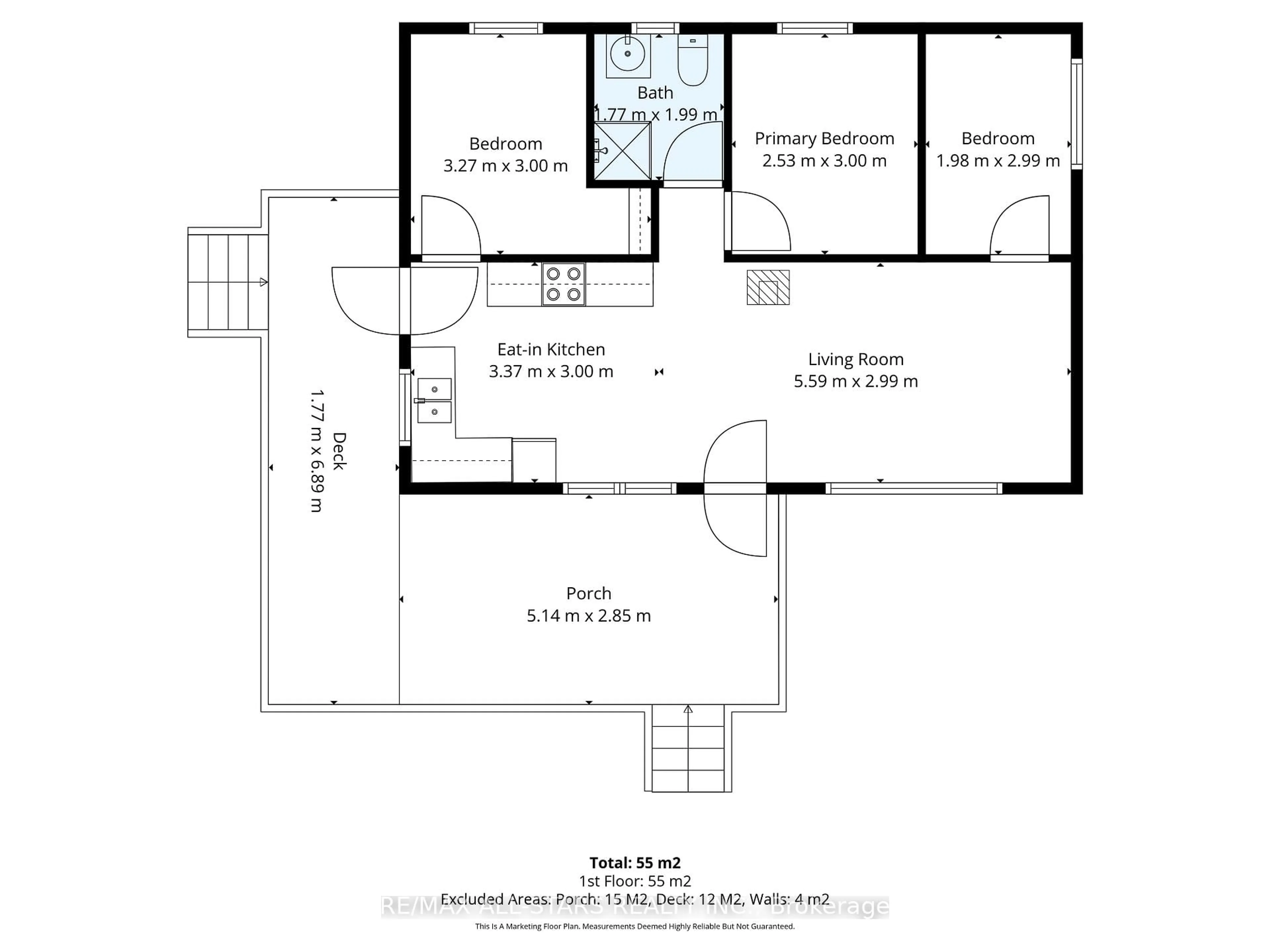 Floor plan for 3 Regatta St, Kawartha Lakes Ontario K0M 1N0