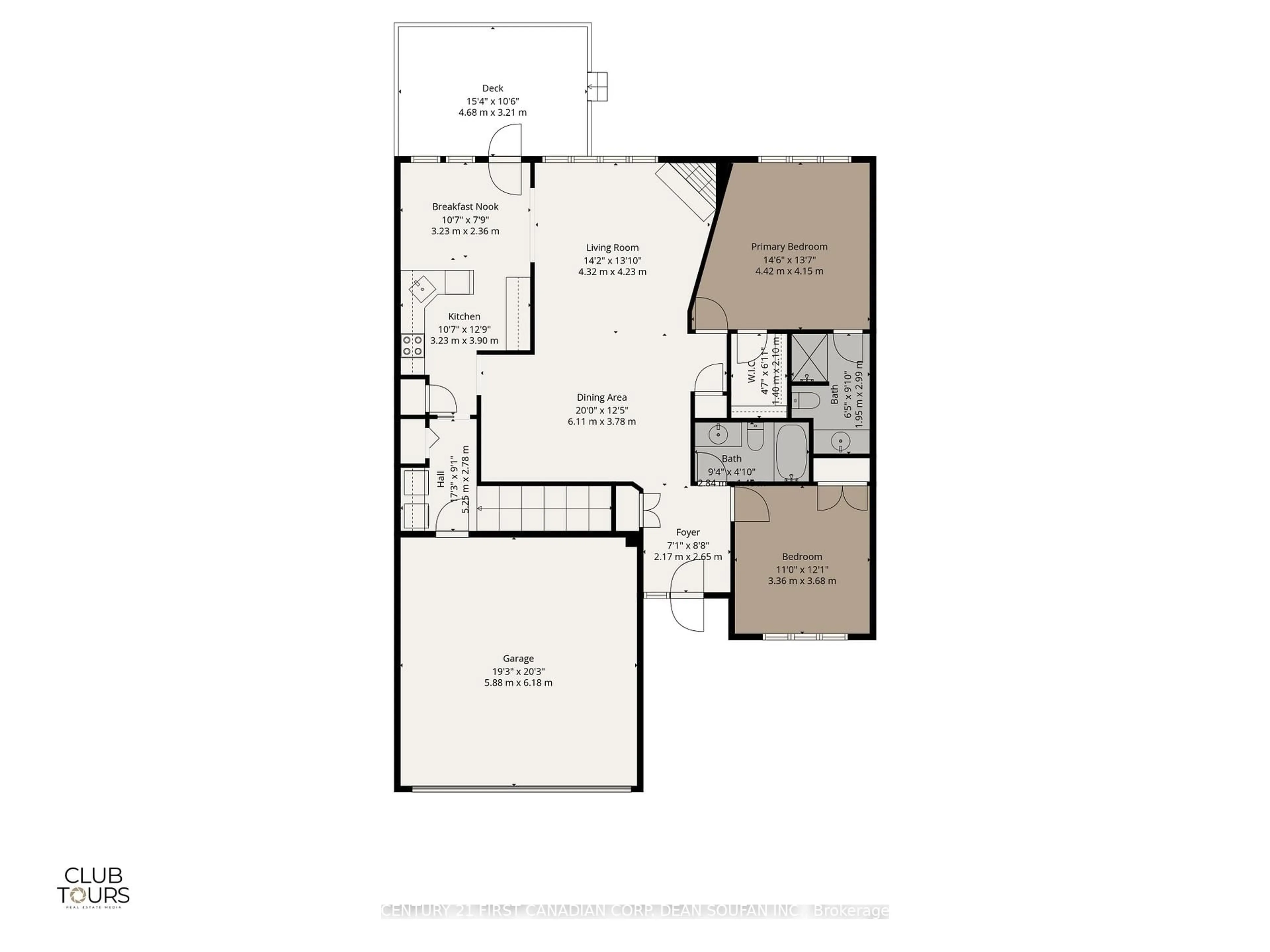 Floor plan for 505 Cranbrook Rd #21, London South Ontario N6K 4V9