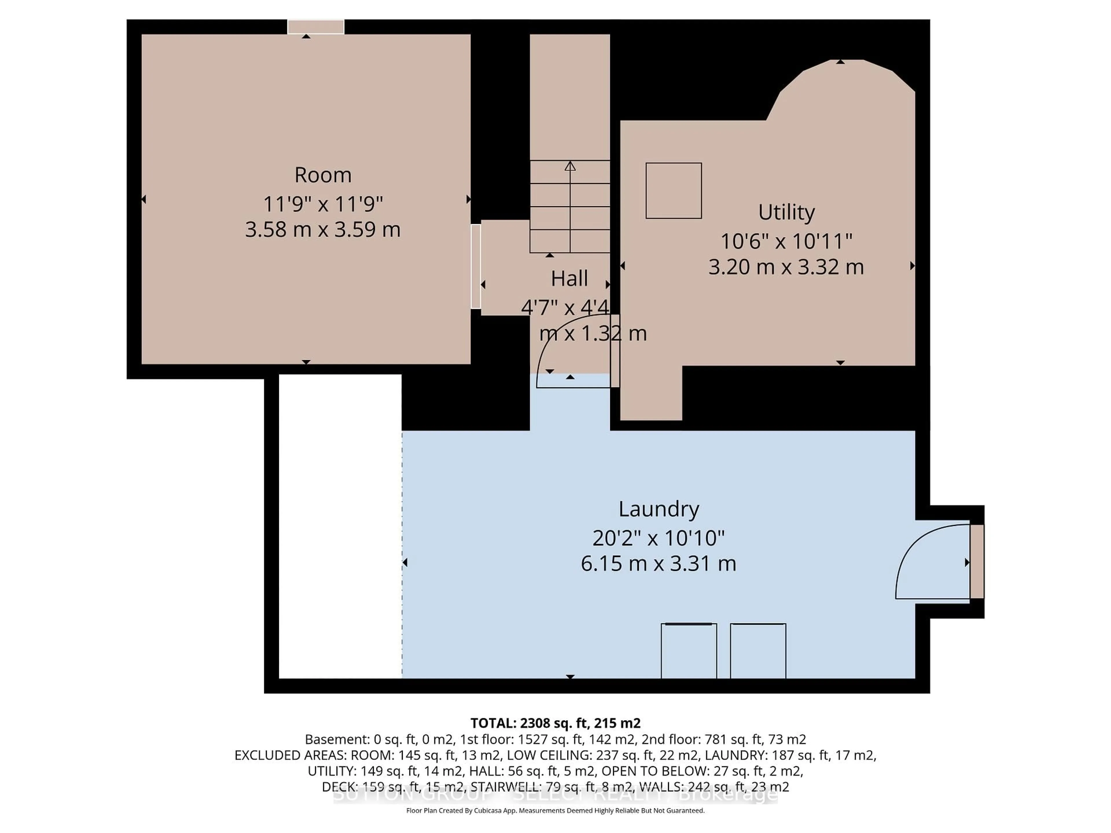 Floor plan for 309 Cromwell St, London East Ontario N6A 1Z7