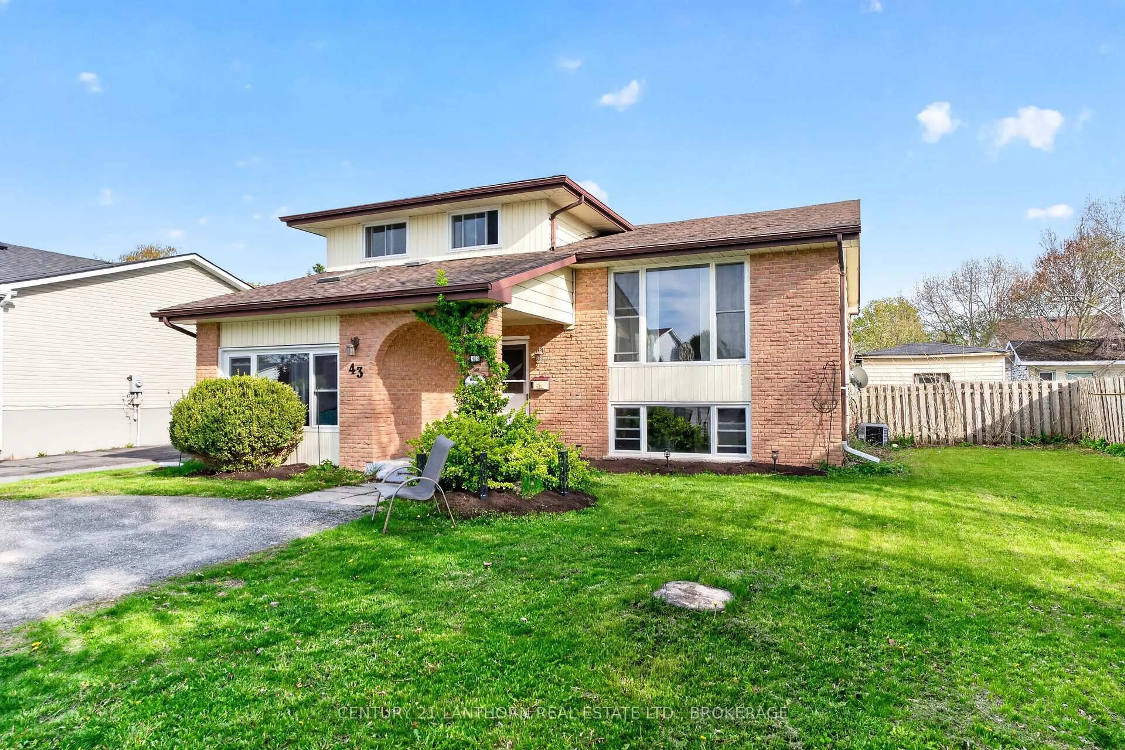 Home with brick exterior material, street for 43 Mortensen Dr, Loyalist Ontario K7N 1W2