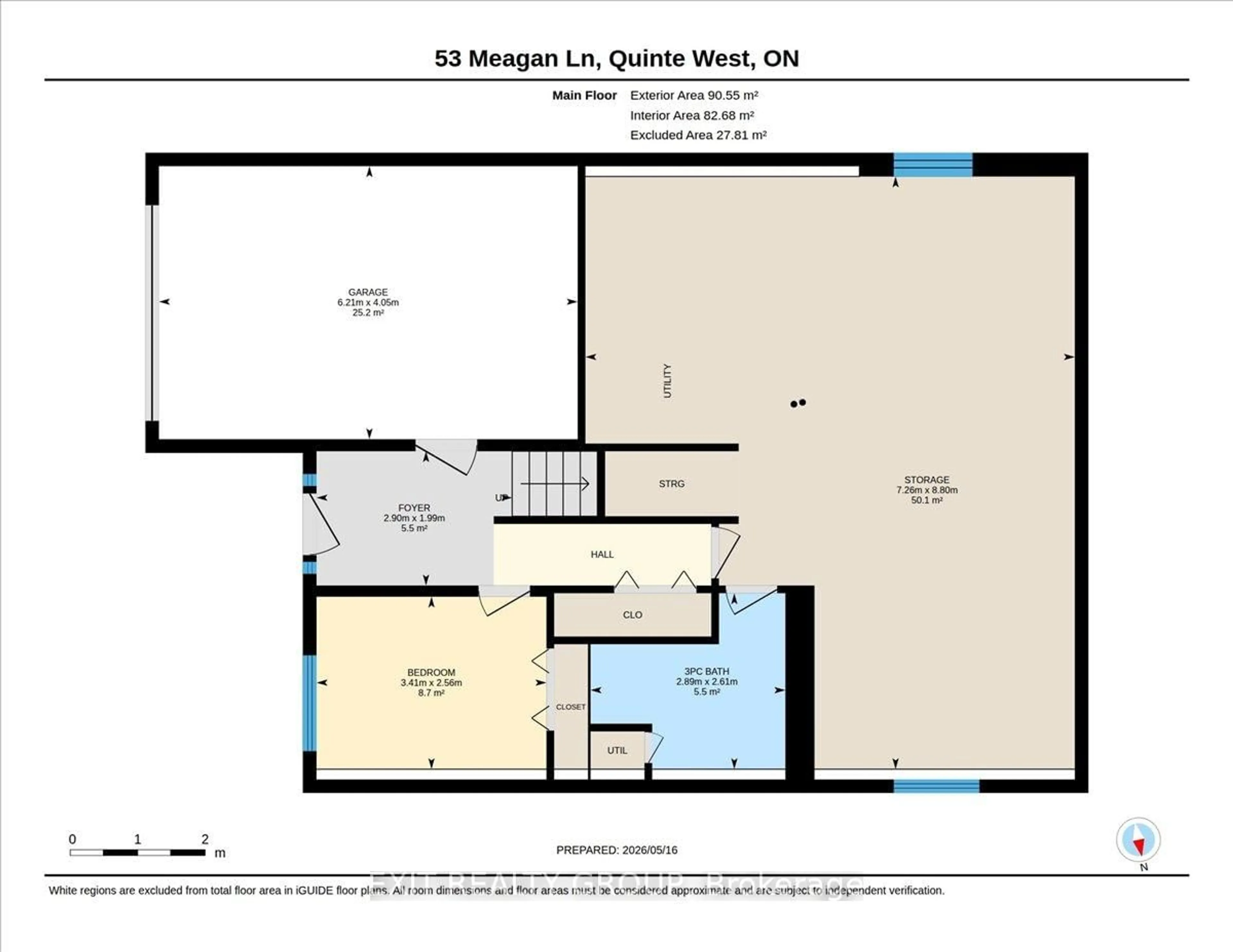 Floor plan for 53 Meagan Lane, Hastings Ontario K0K 2C0