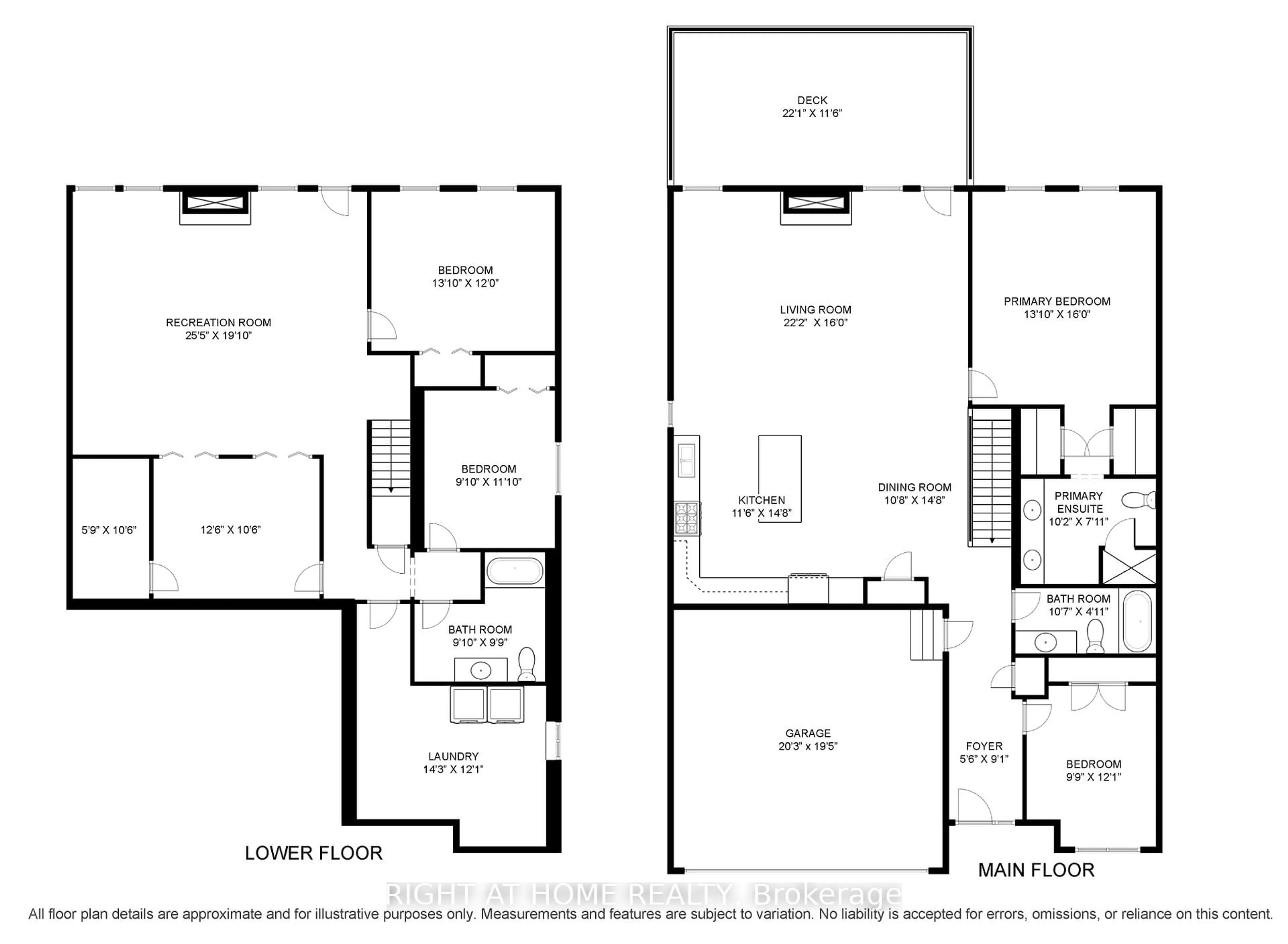 Floor plan for 128 St. Michael's St, Norfolk Ontario N4B 0A3