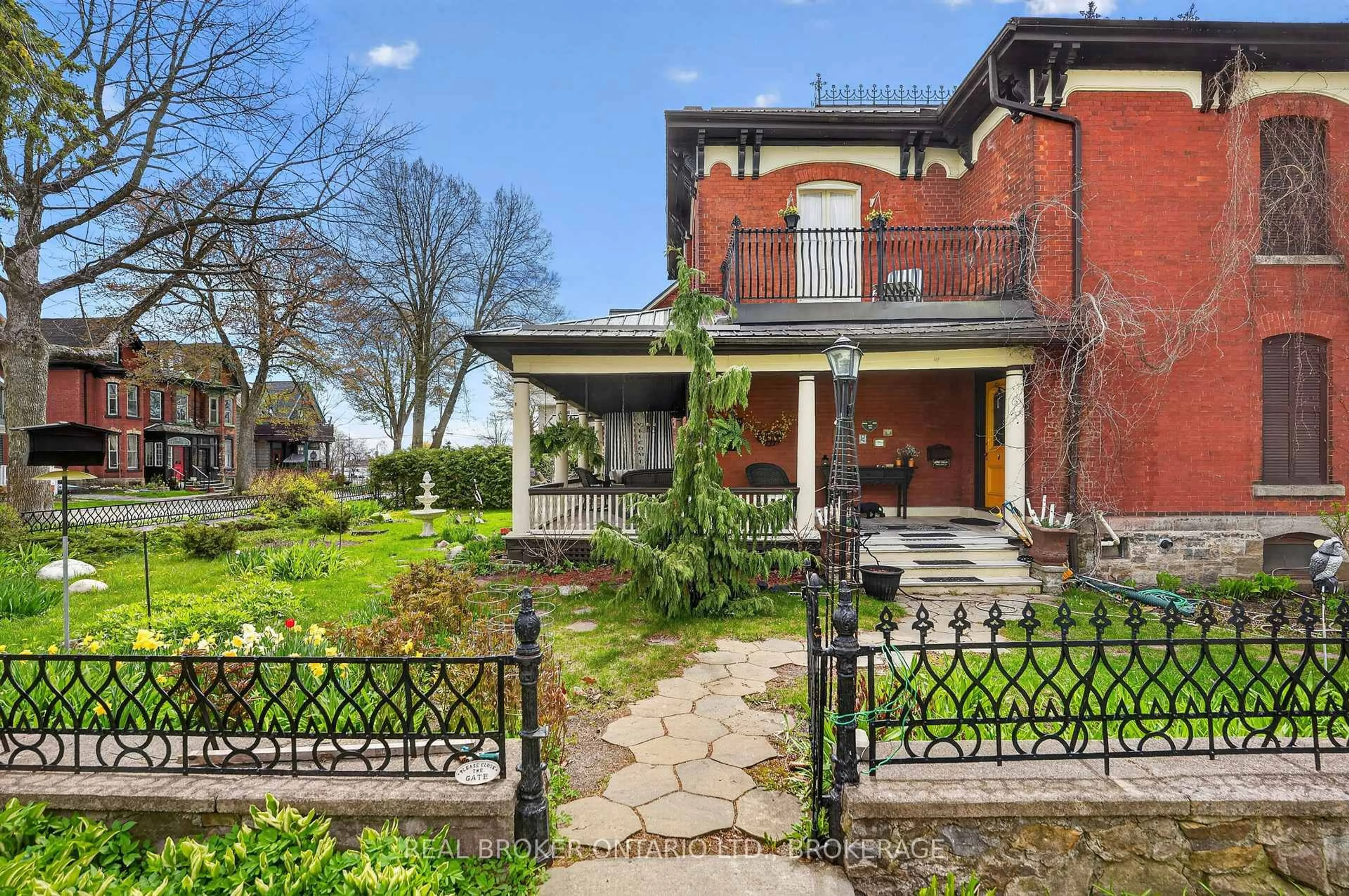 Home with brick exterior material, street for 130 Main St, Gananoque Ontario K7G 2L9