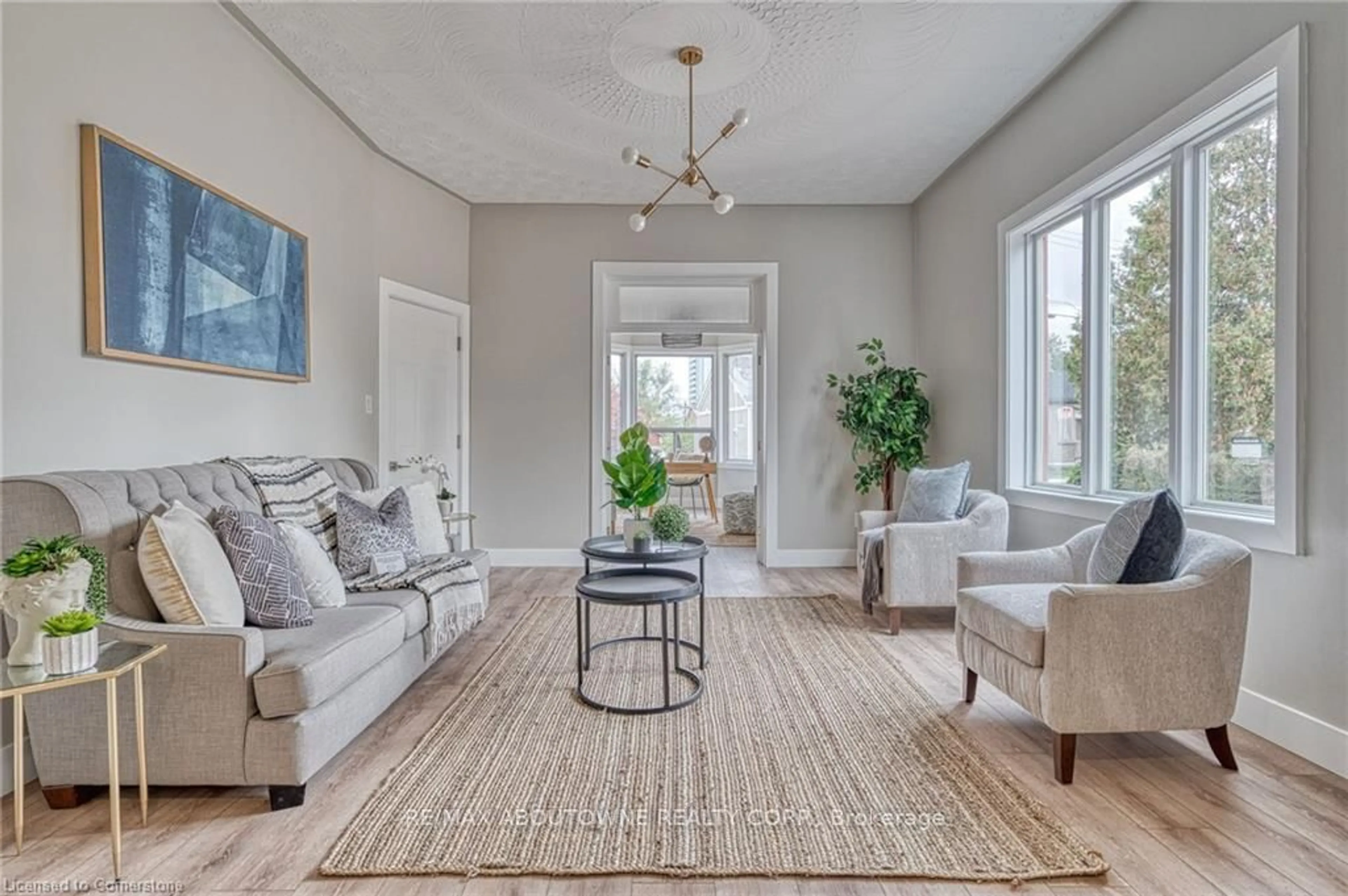 Living room with furniture, unknown for 43 Crooks St, Hamilton Ontario L8R 2Z7