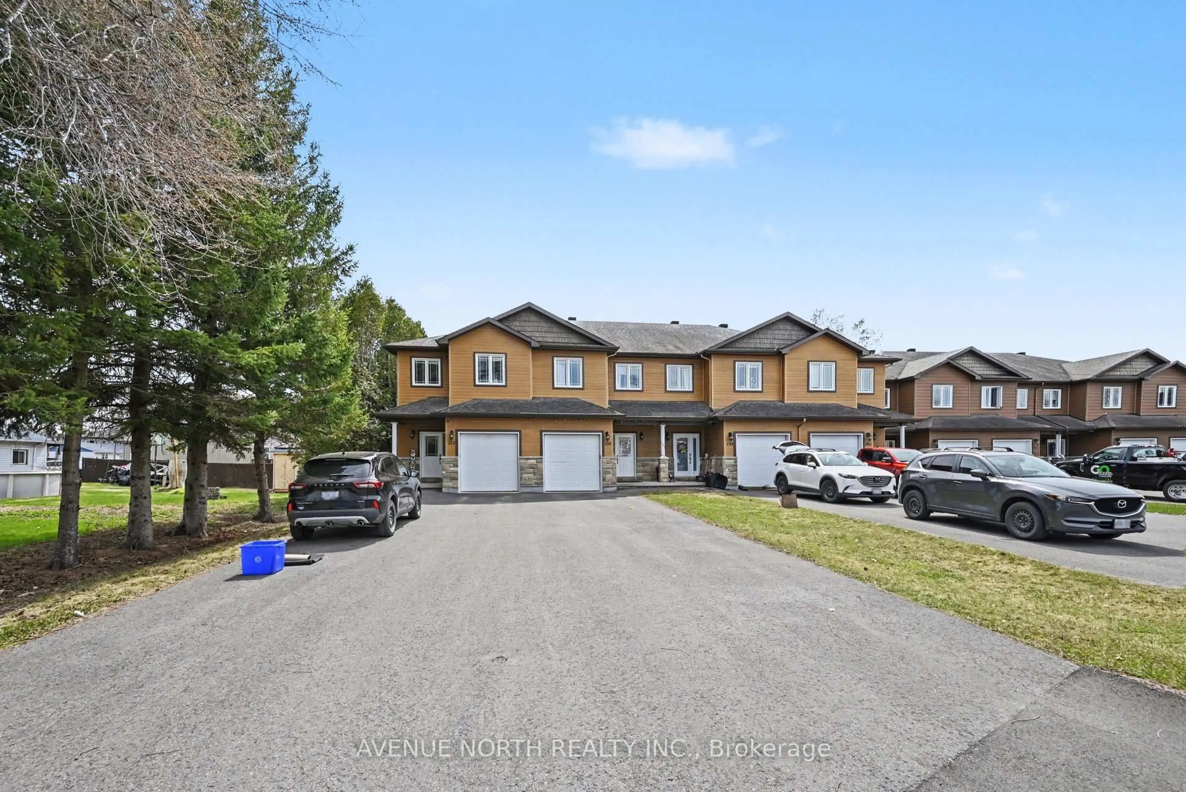 A pic from outside/outdoor area/front of a property/back of a property/a pic from drone, street for 210 Herbert St, The Nation Ontario K0A 2M0