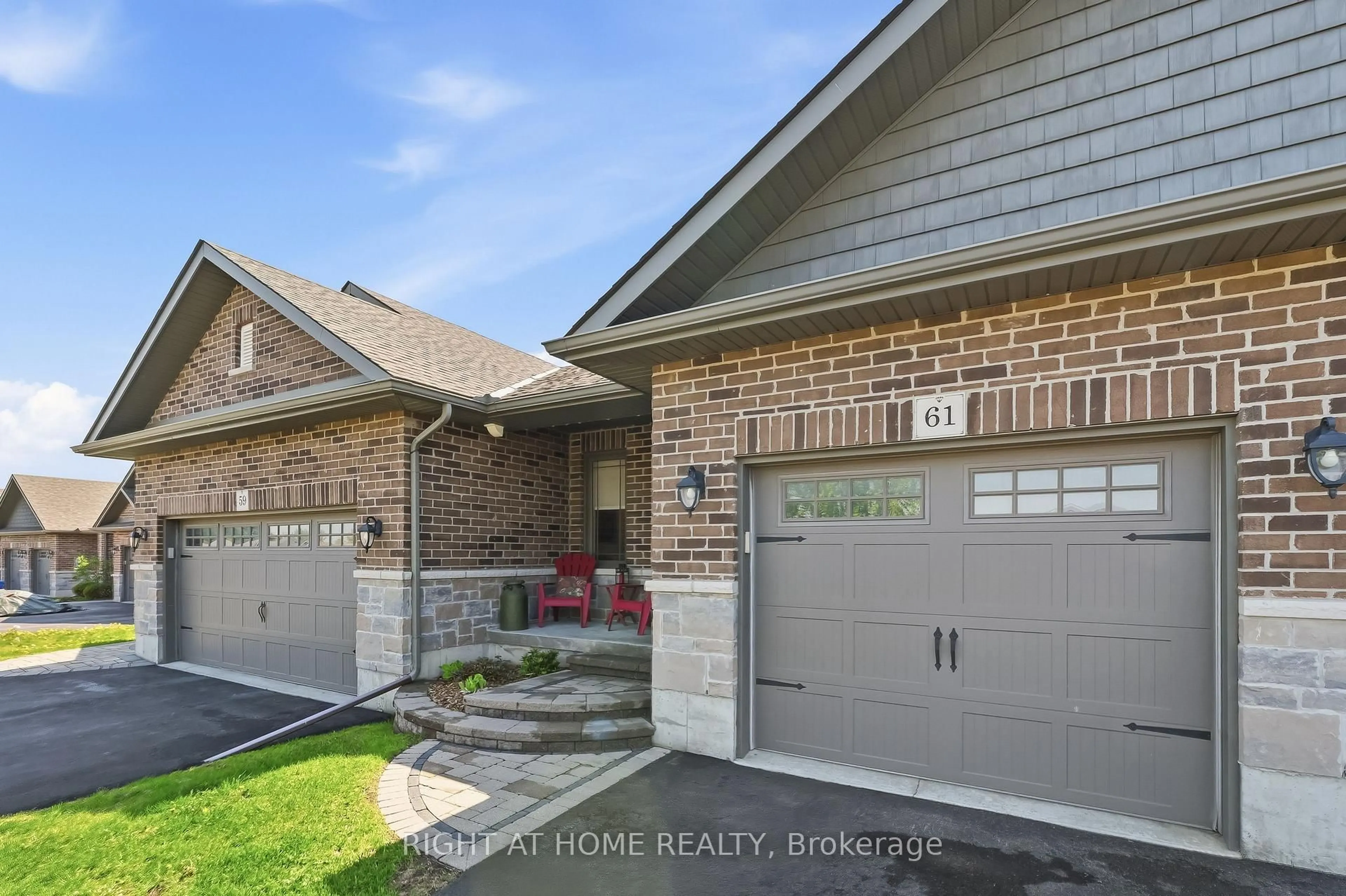Home with brick exterior material, street for 61 Aspen Dr, Quinte West Ontario K8V 0E2
