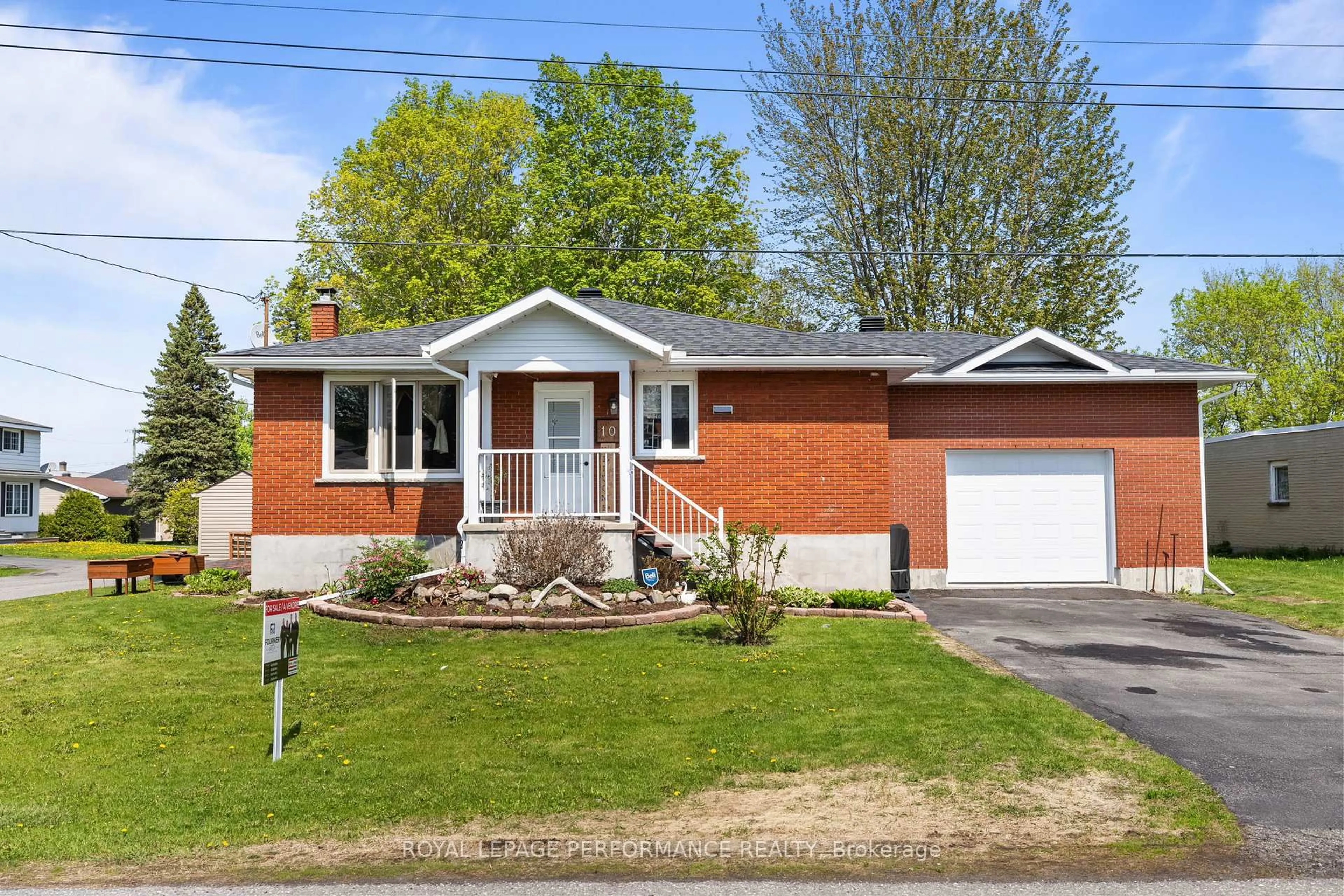 Home with brick exterior material, street for 10 Lamoureux St, The Nation Ontario K0C 2B0