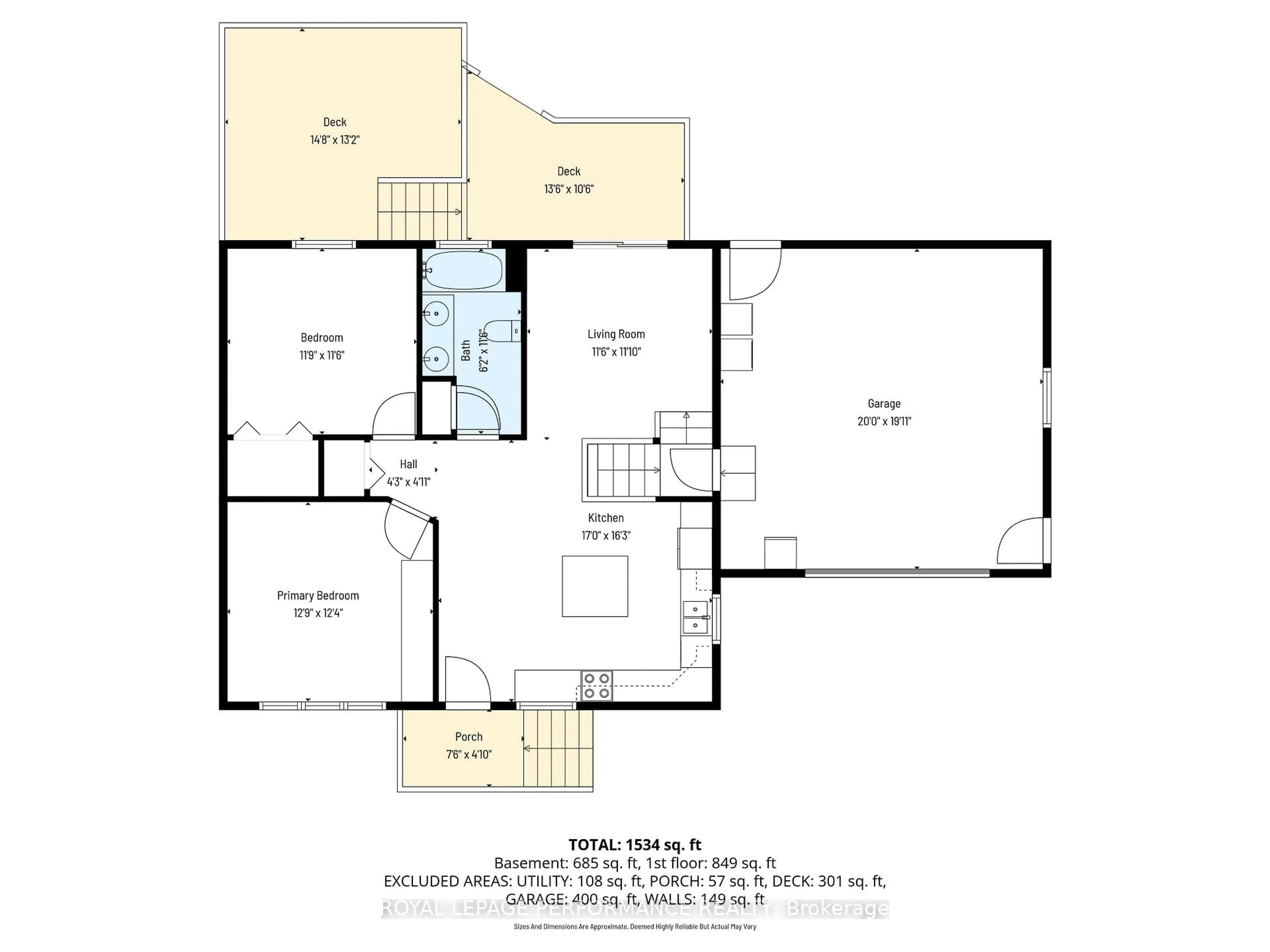 Floor plan for 10 Lamoureux St, The Nation Ontario K0C 2B0