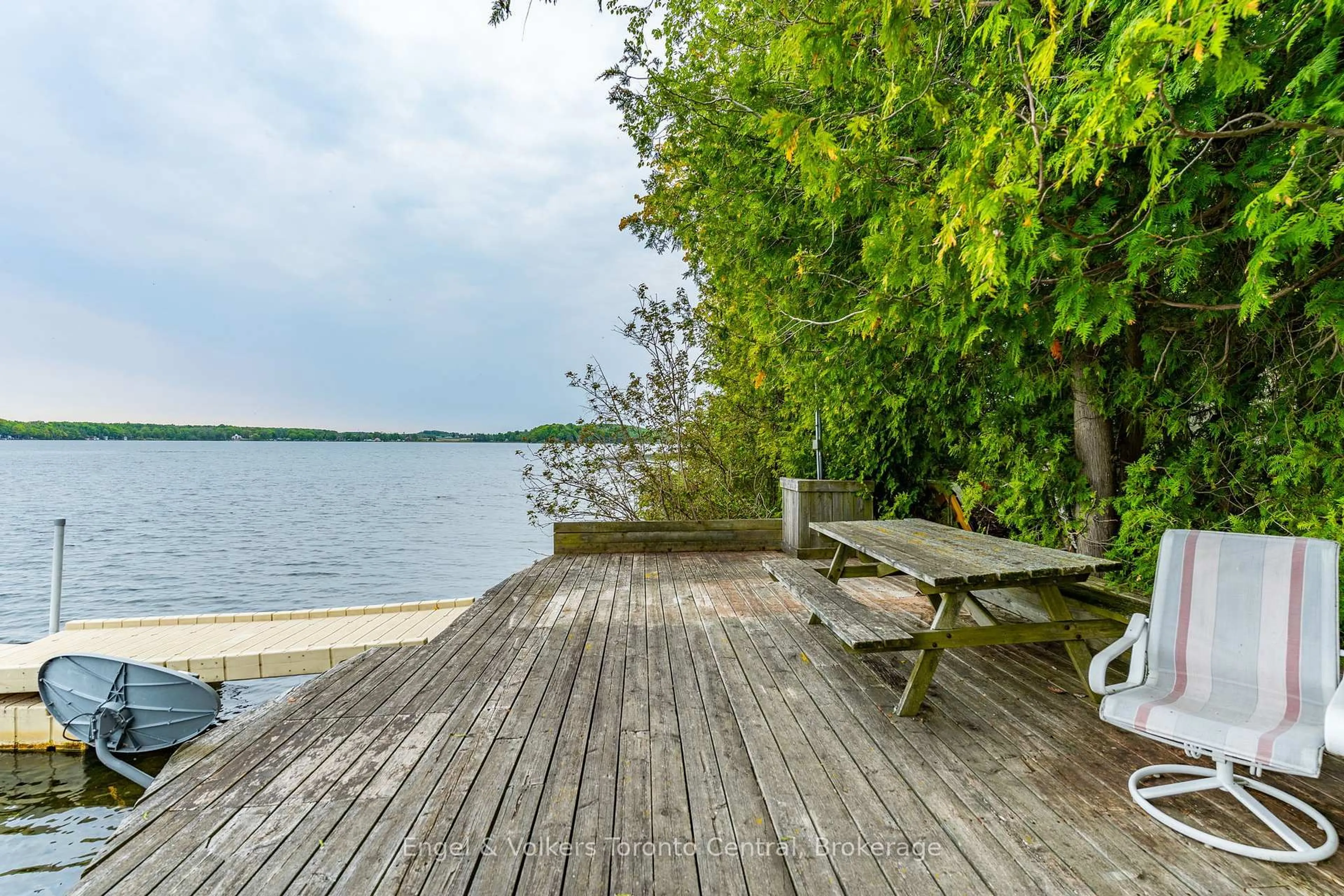 Patio, water/lake/river/ocean view for 14 Victoria Island, South Bruce Peninsula Ontario N0H 1H0