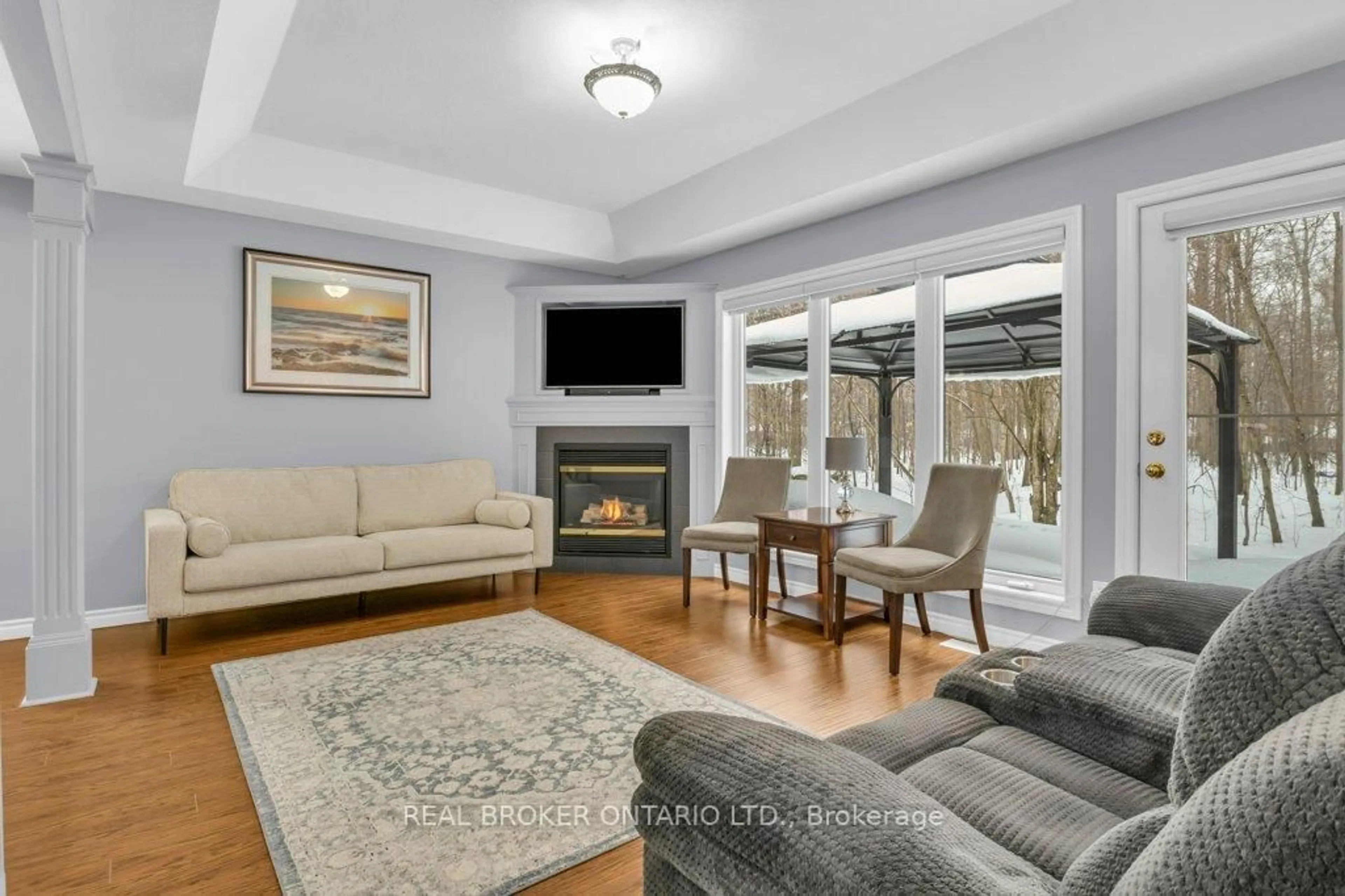 Living room with furniture, unknown for 13 Burlwood Dr, Woolwich Ontario N3B 3L2