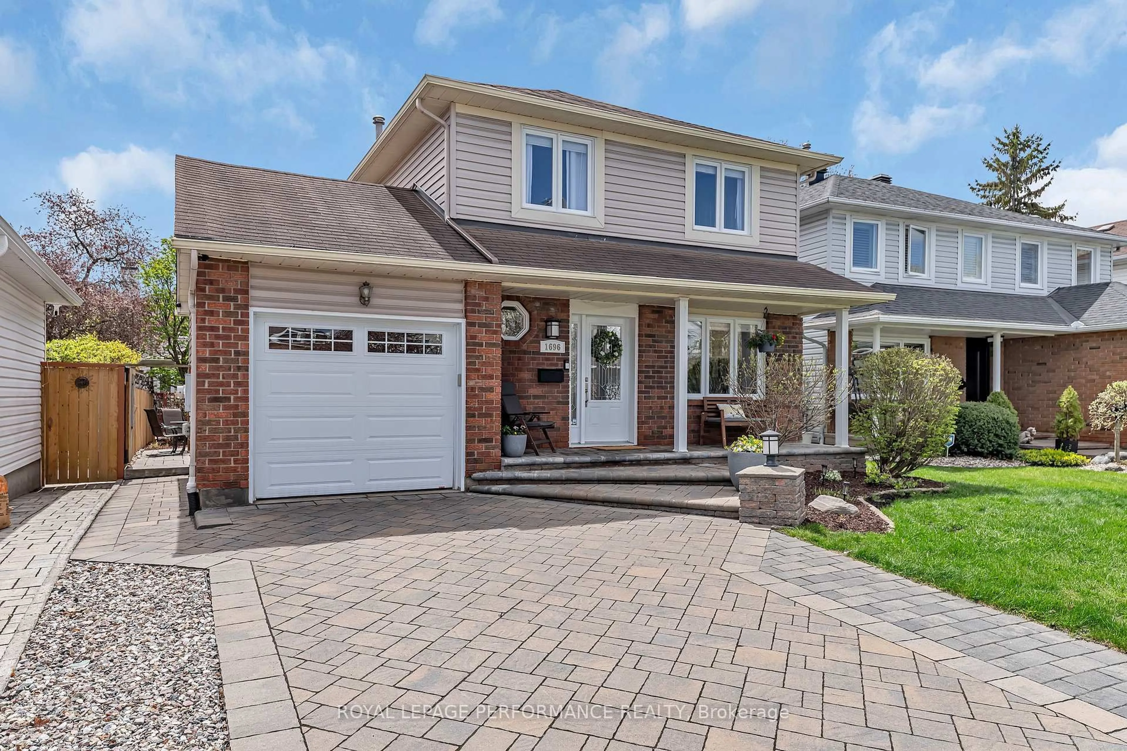 Home with brick exterior material, street for 1696 Tache Way, Ottawa Ontario K4A 2T3