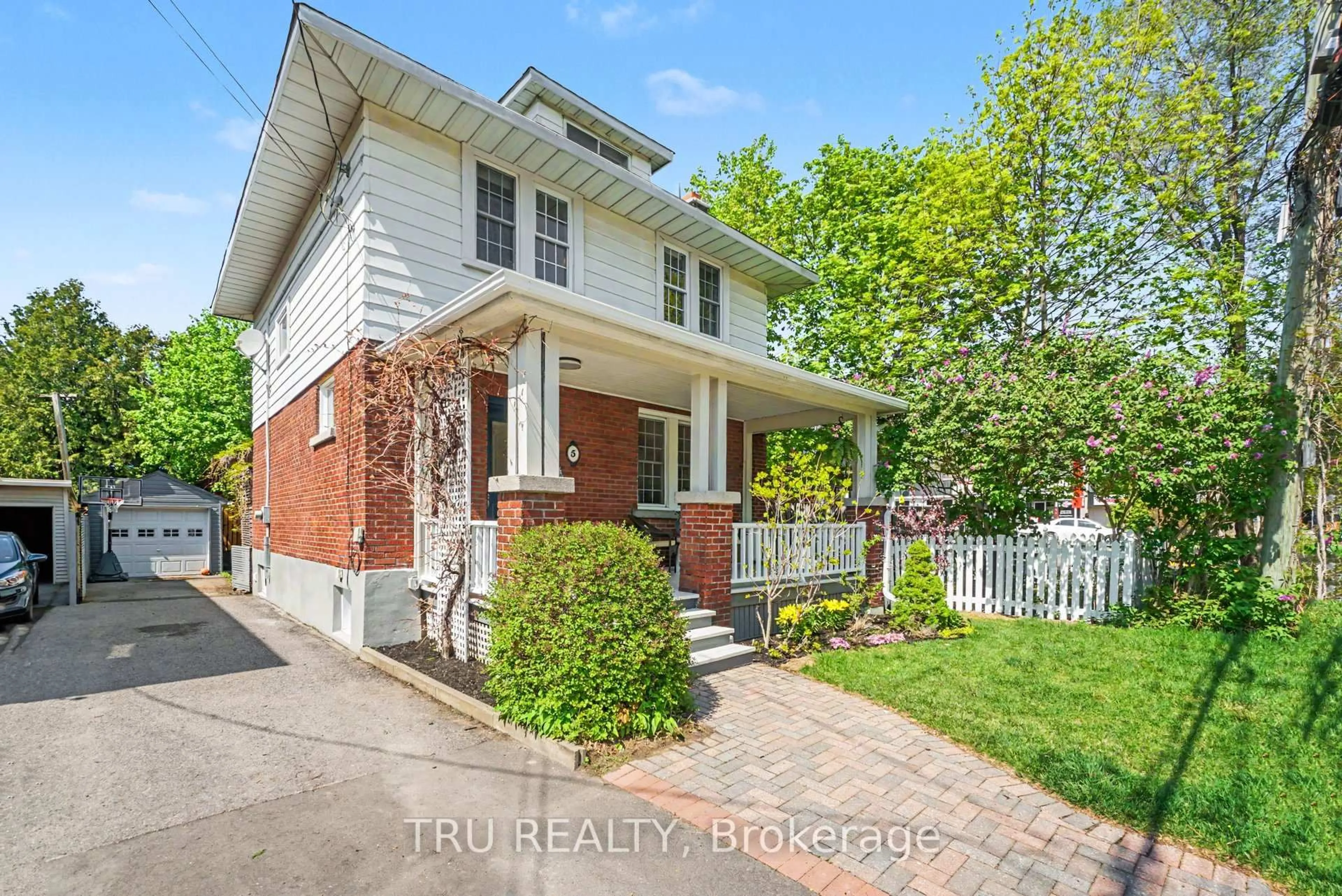 Home with brick exterior material, street for 5 Grove Ave, Ottawa Ontario K1S 3A5