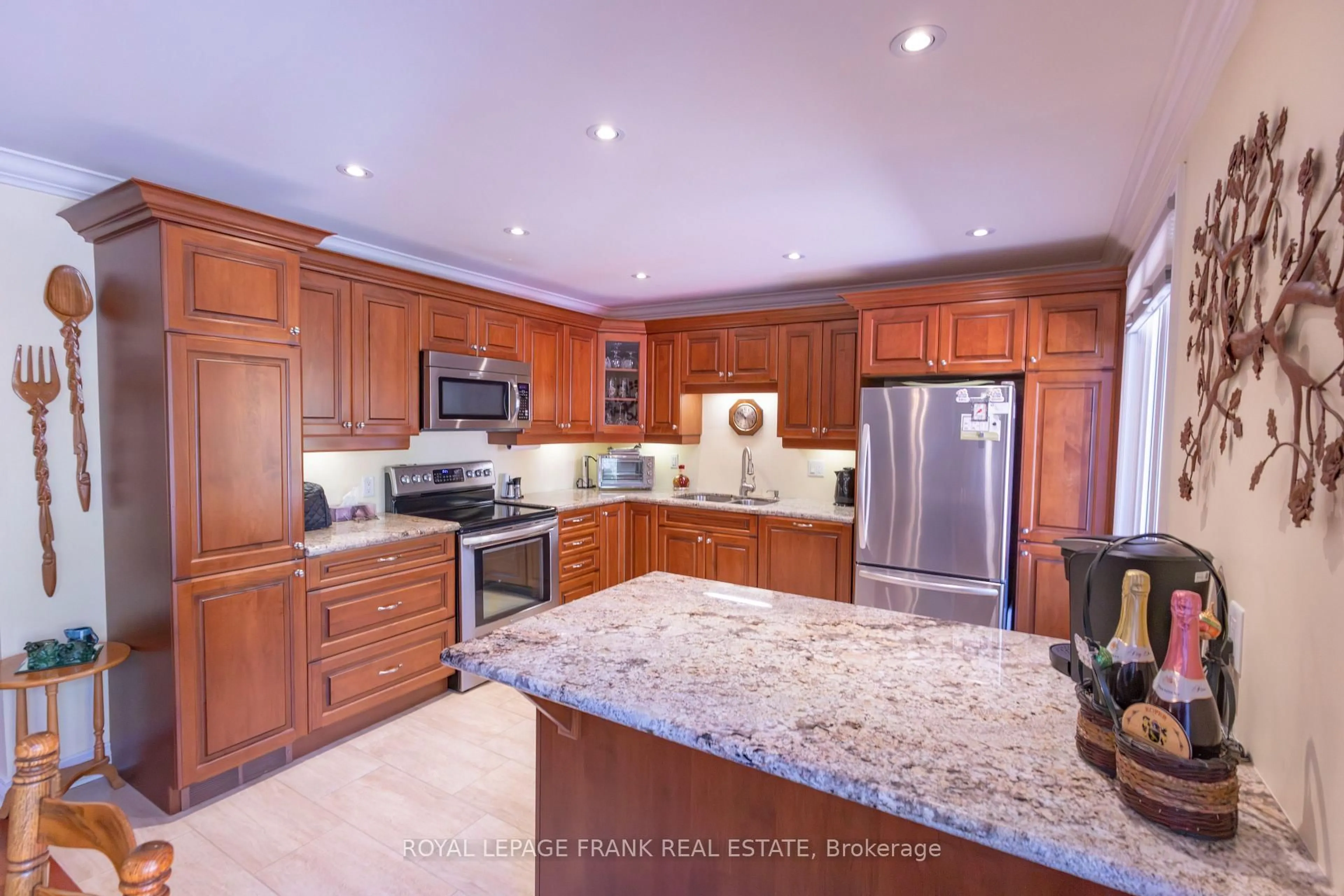 Open concept kitchen, ceramic/tile floor for 200 East St #607, Kawartha Lakes Ontario K0M 1A0