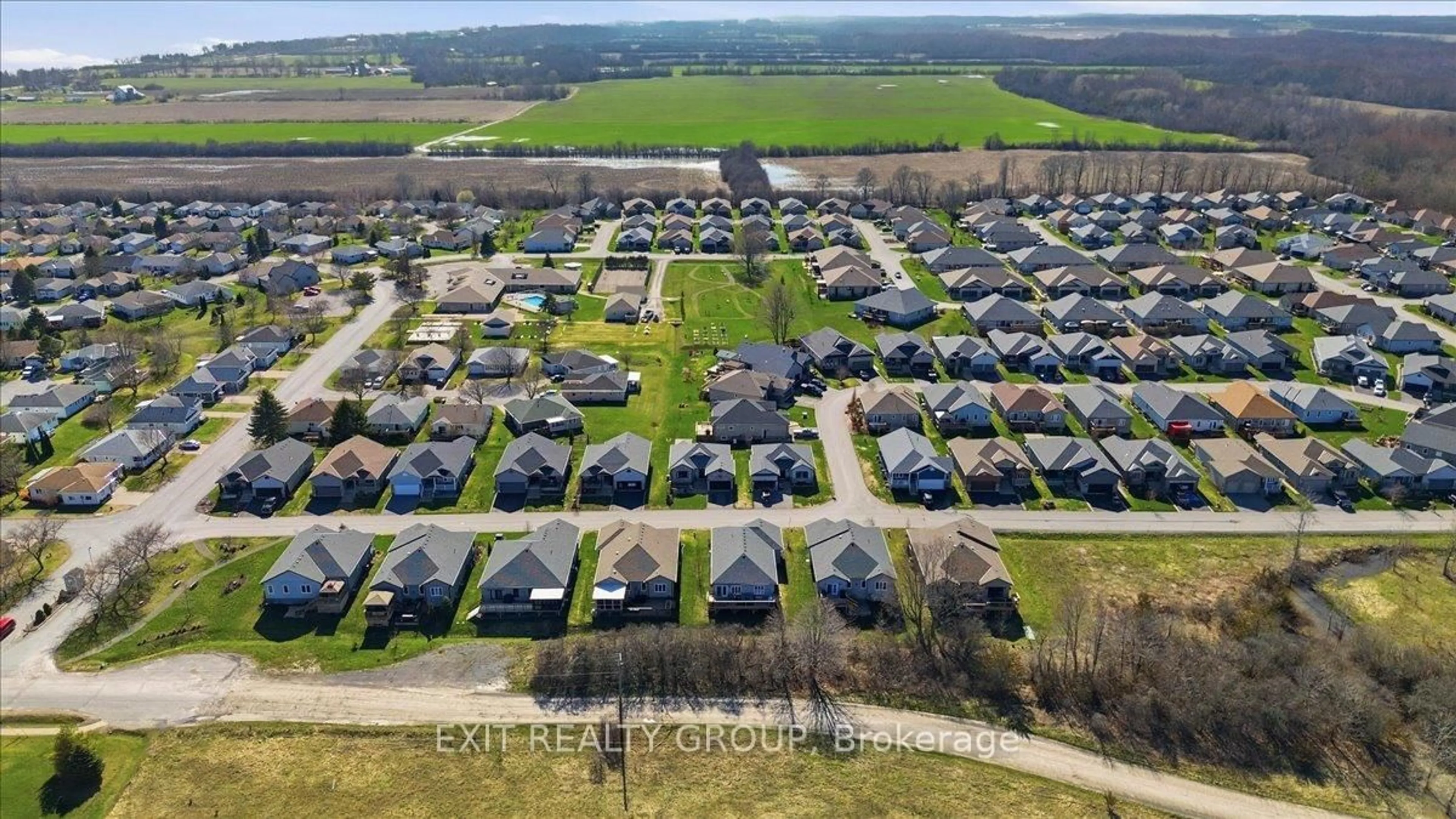 A pic from outside/outdoor area/front of a property/back of a property/a pic from drone, street for 12 Dorchester Dr, Prince Edward County Ontario K0K 3L0