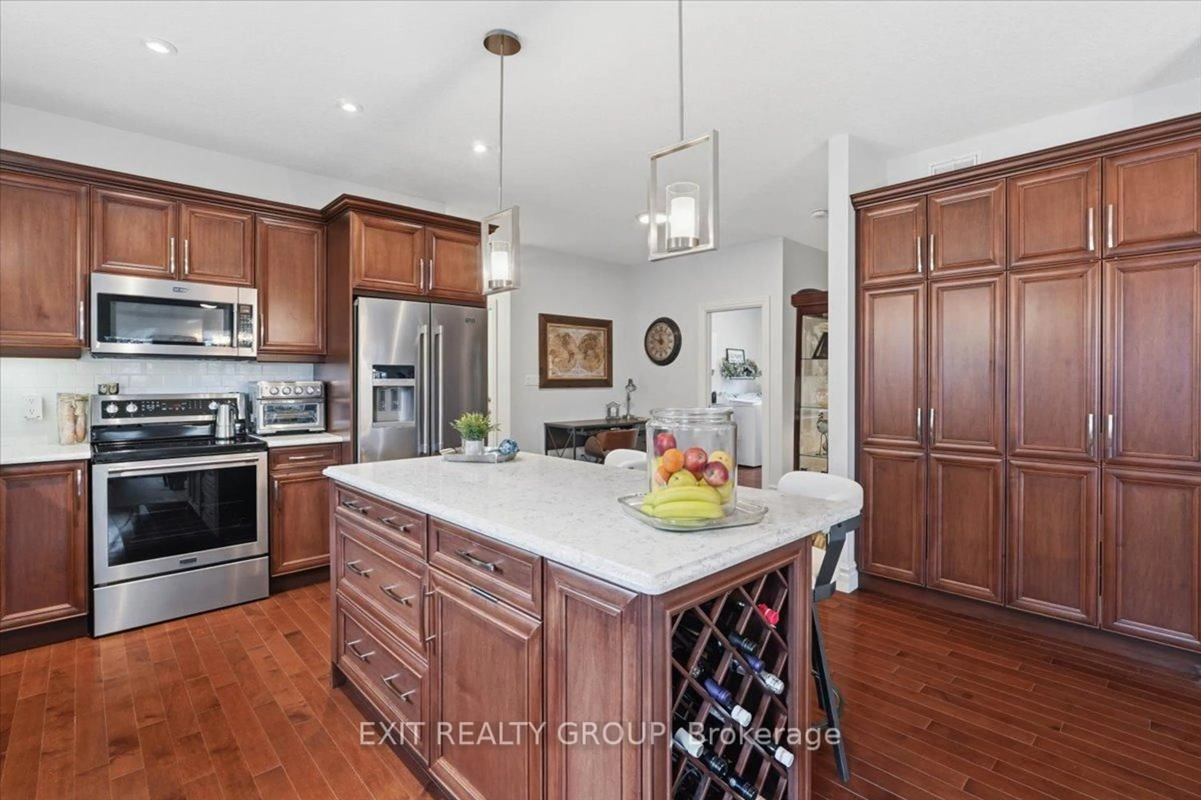 Open concept kitchen, ceramic/tile floor for 12 Dorchester Dr, Prince Edward County Ontario K0K 3L0