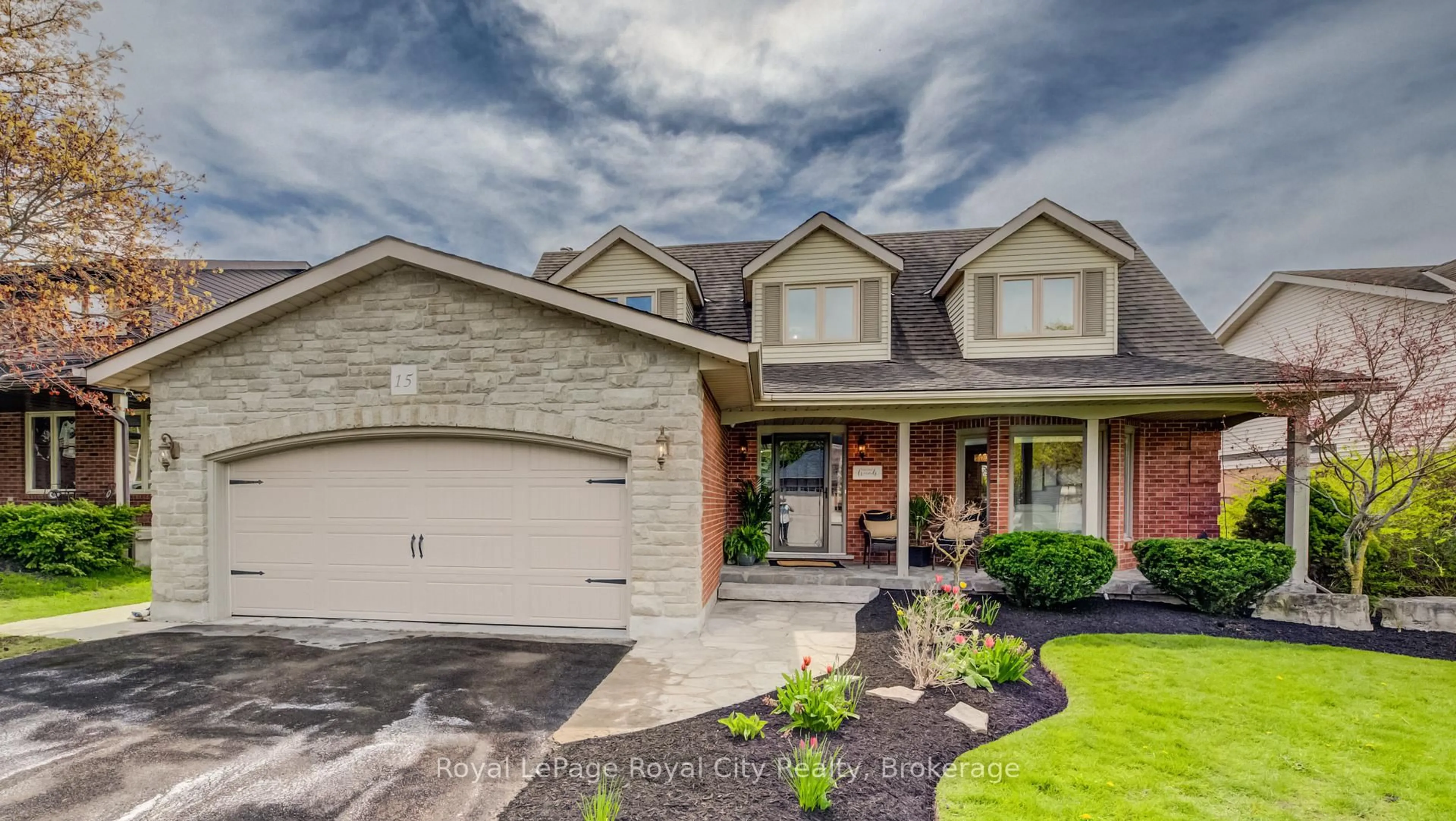 Home with brick exterior material, street for 15 Joann Cres, Centre Wellington Ontario N0B 1S0