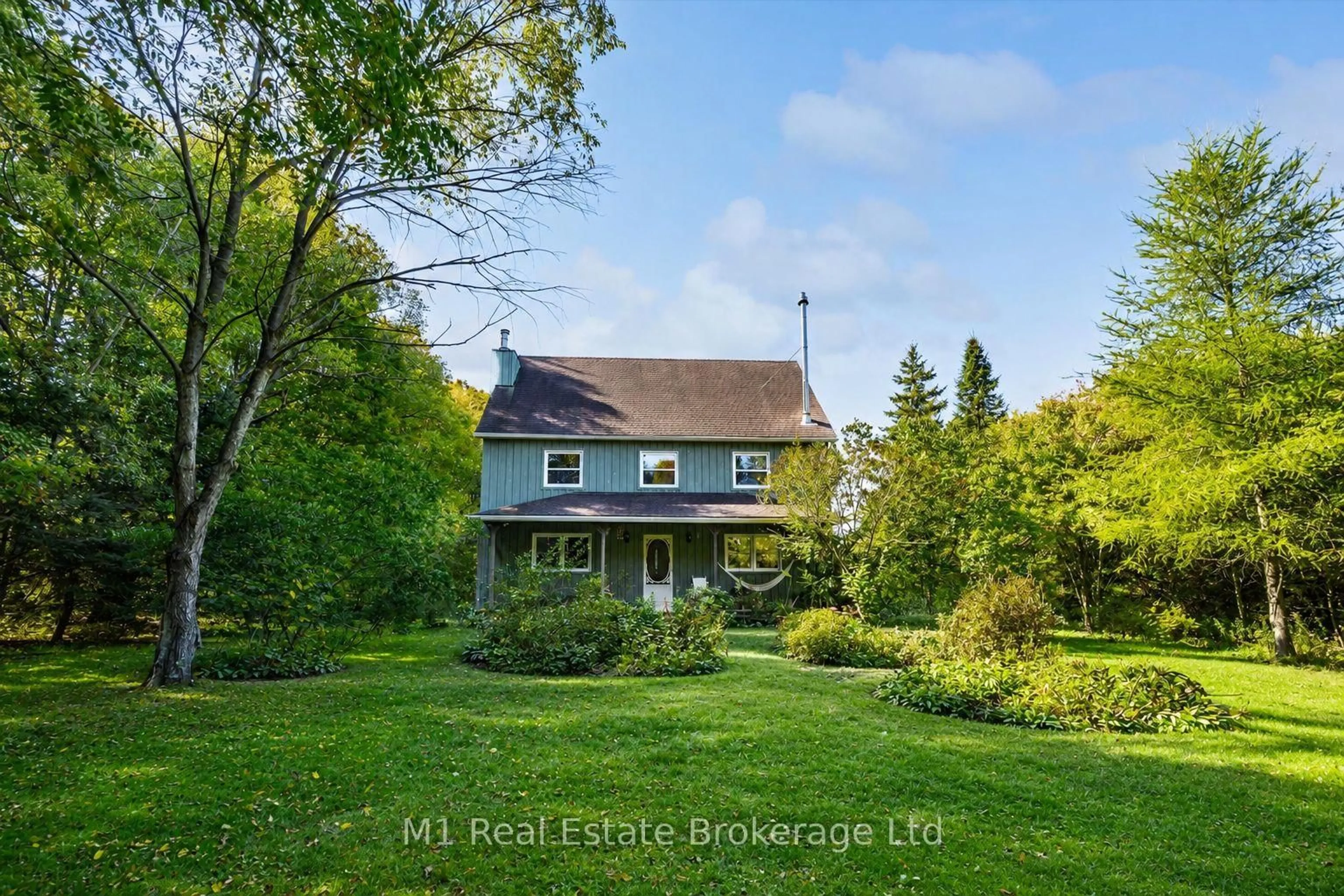 A pic from outside/outdoor area/front of a property/back of a property/a pic from drone, unknown for 6220 Fifth Line, Centre Wellington Ontario N1M 2W5