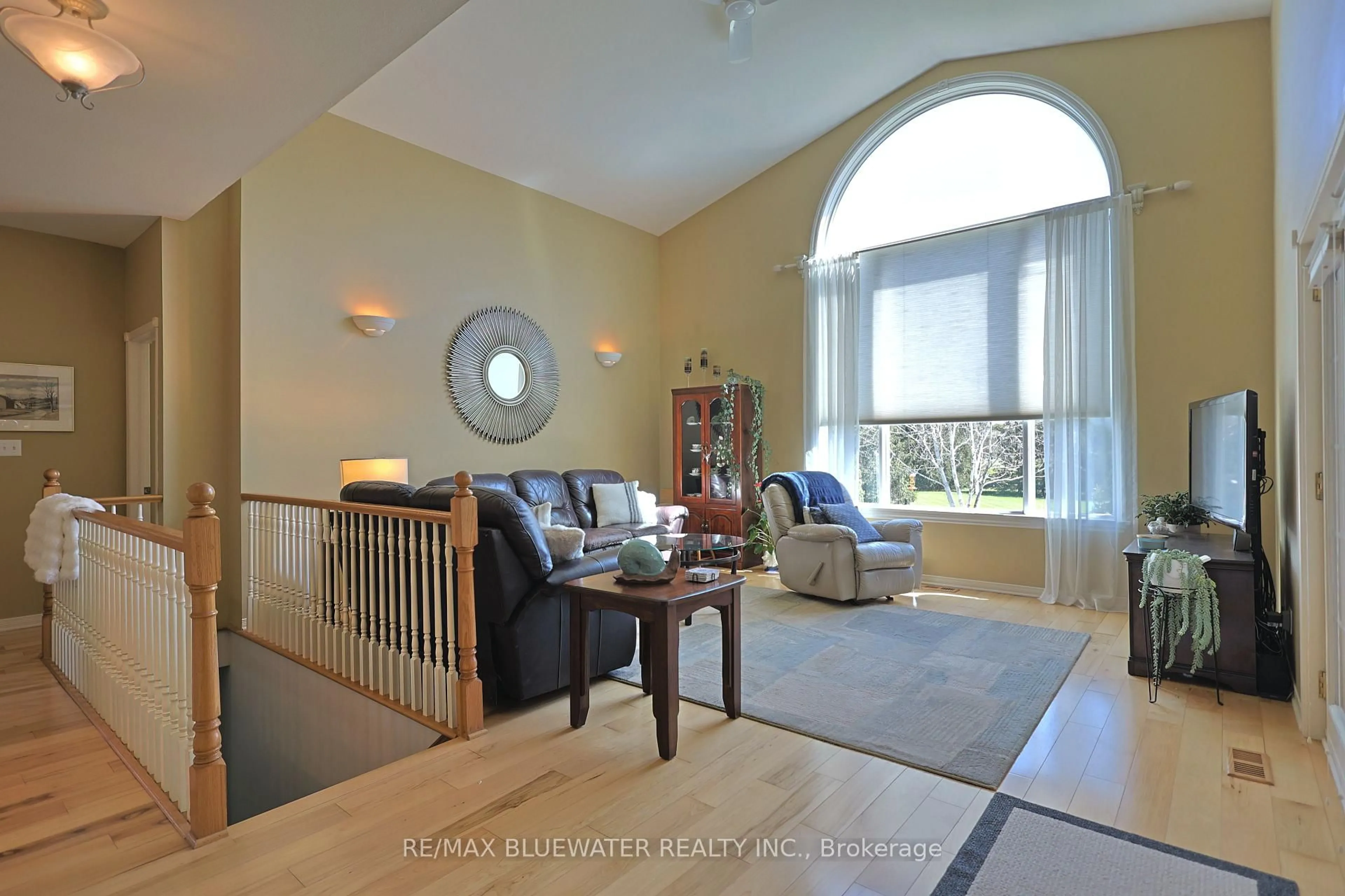 Living room with furniture, ceramic/tile floor for 295 Main St, Lambton Shores Ontario N0M 2N0