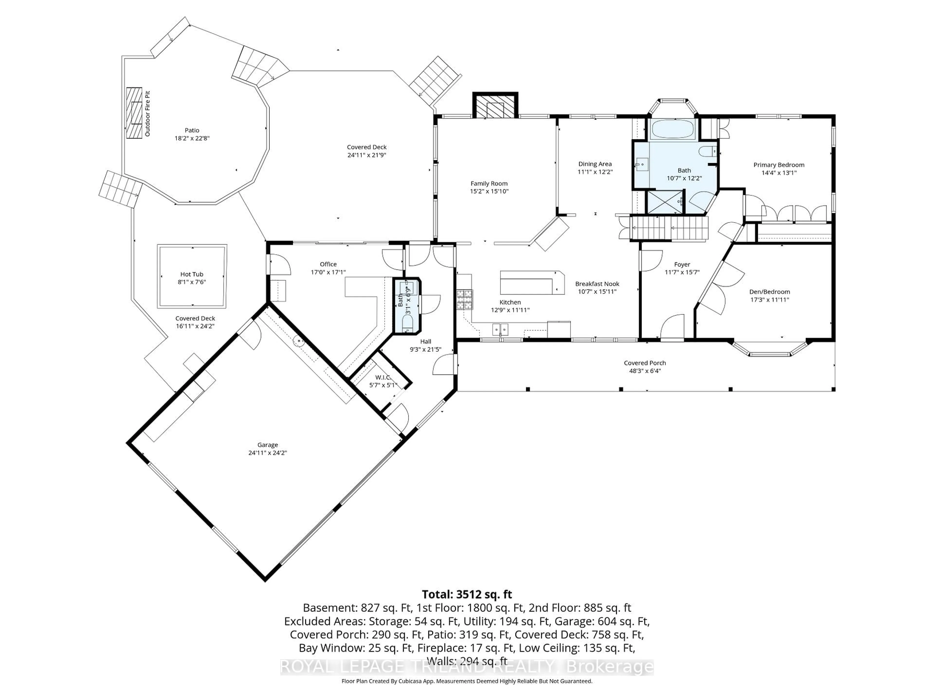 Floor plan for 2416 Sunningdale Rd, London North Ontario N6H 5L2