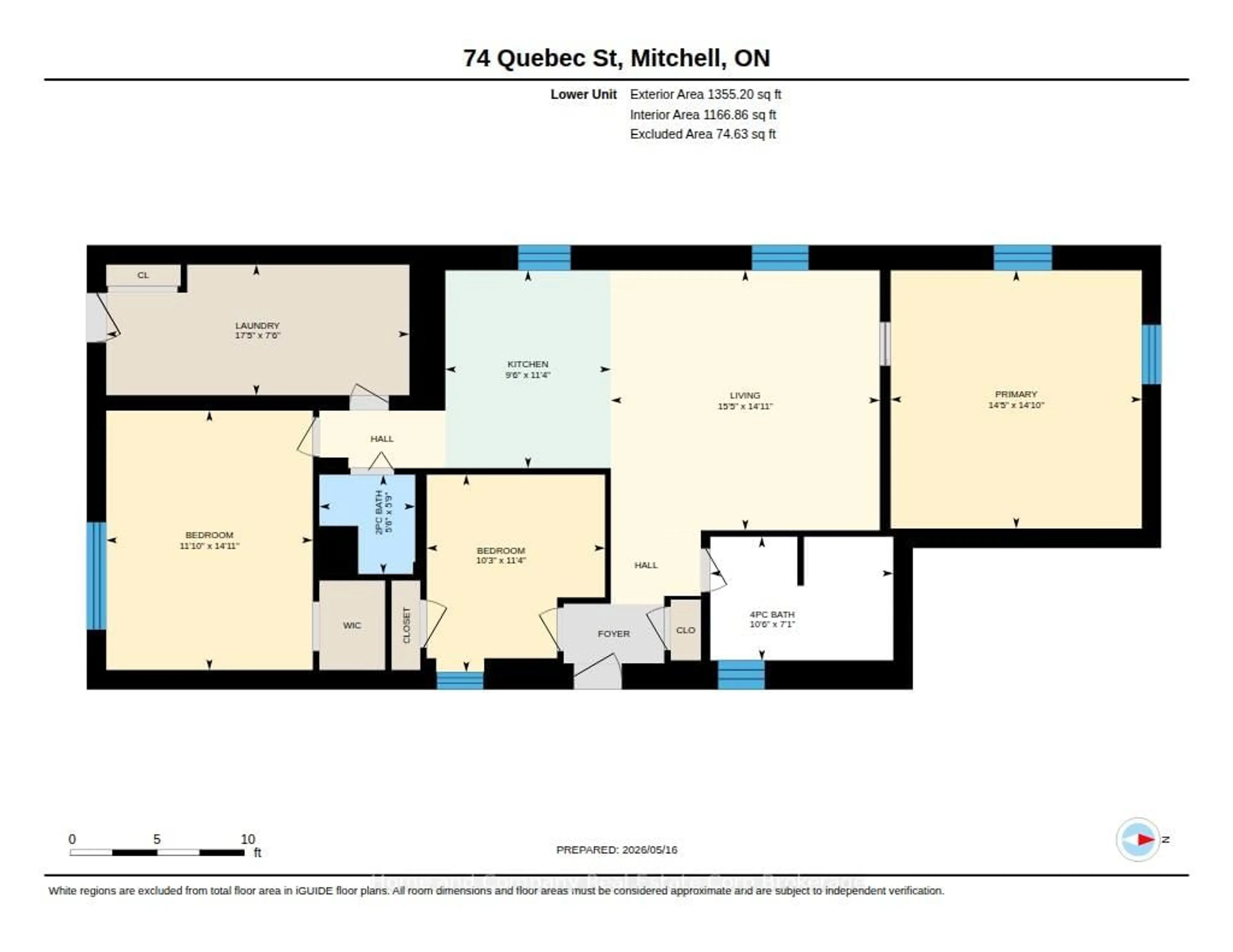 Floor plan for 74 Quebec St, West Perth Ontario N0K 1N0