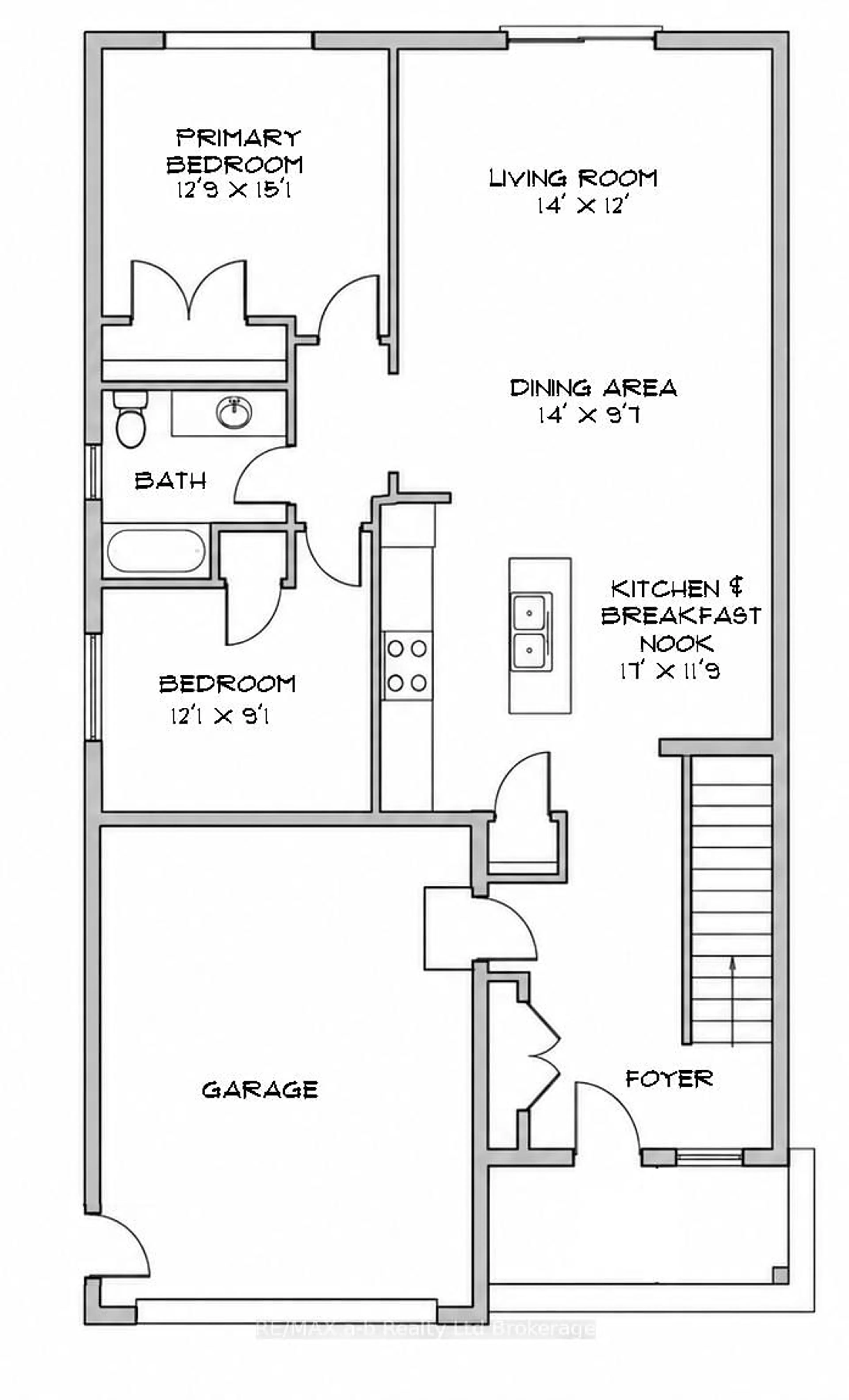 Floor plan for 45 CASH Cres, Ingersoll Ontario N5C 0E1