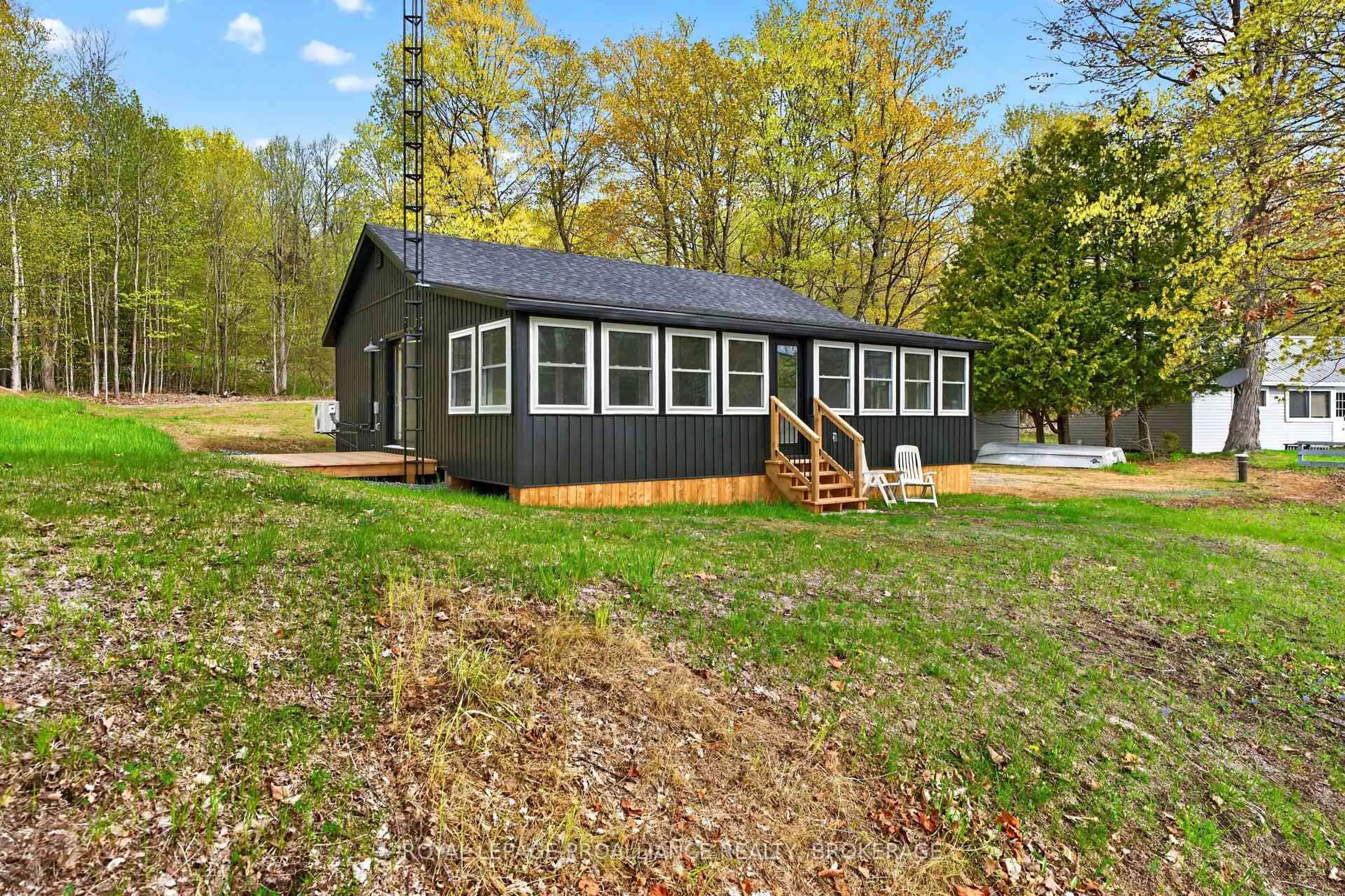 Home with vinyl exterior material, water/lake/river/ocean view for 5 Blundons Lane, Rideau Lakes Ontario K0G 1X0