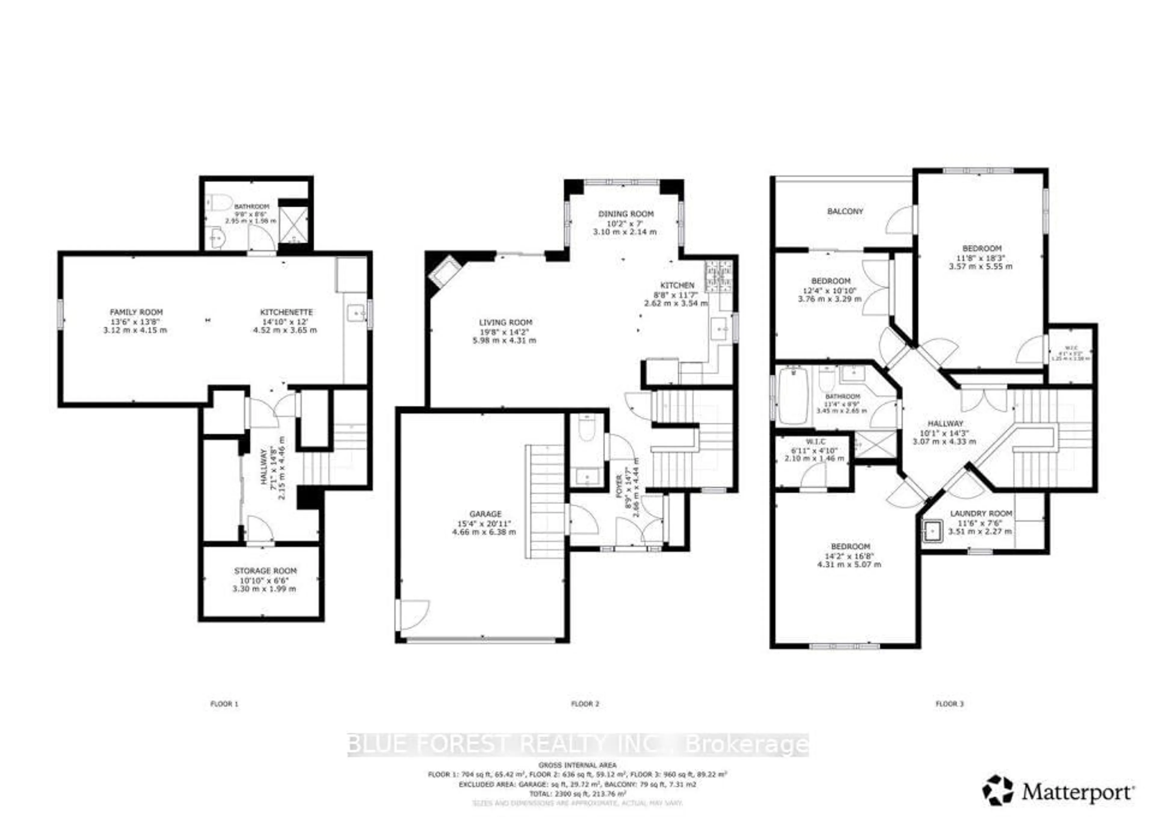 Floor plan for 332 Erie St, Central Elgin Ontario N5L 1E3