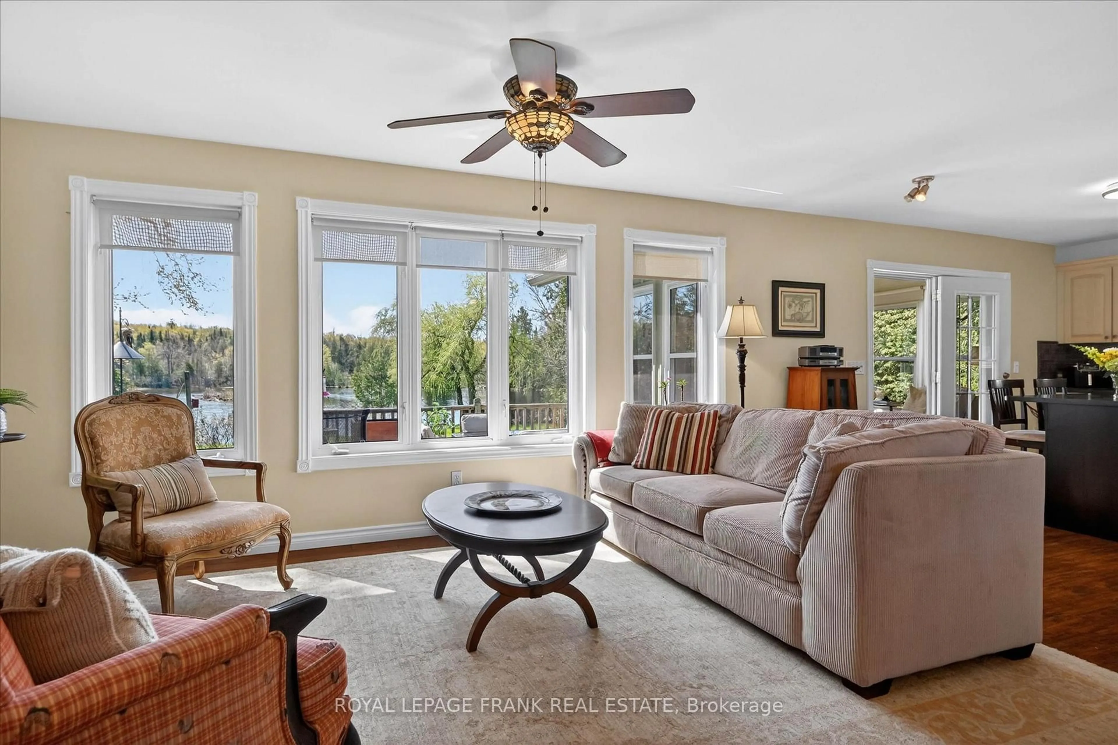 Living room with furniture, unknown for 187 River Lane, Douro-Dummer Ontario K0L 3A0