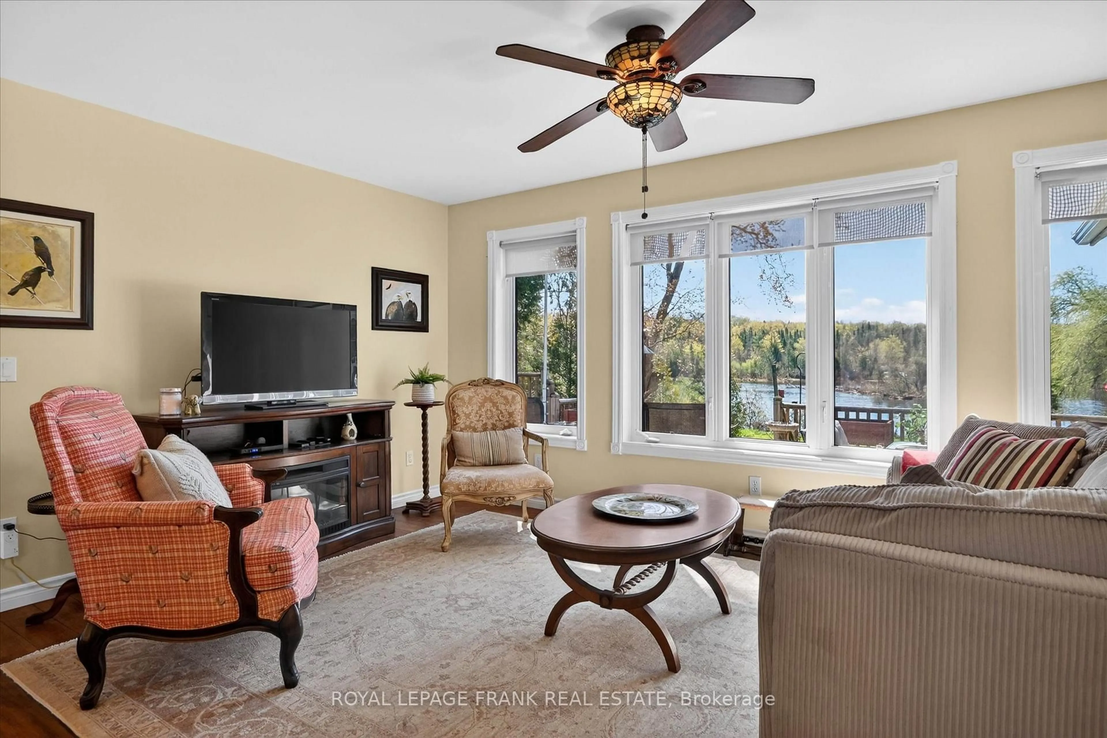 Living room with furniture, unknown for 187 River Lane, Douro-Dummer Ontario K0L 3A0