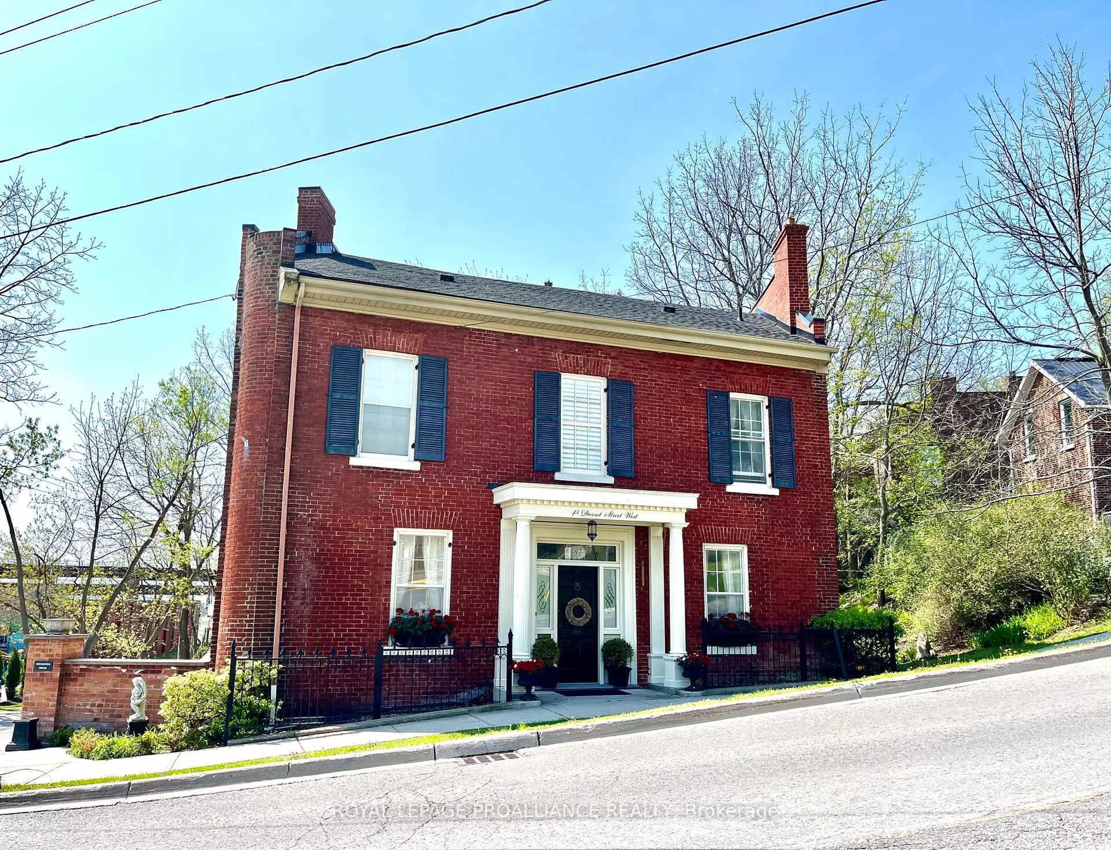 Home with brick exterior material, building for 43-45 Dorset St, Port Hope Ontario L1A 1E9
