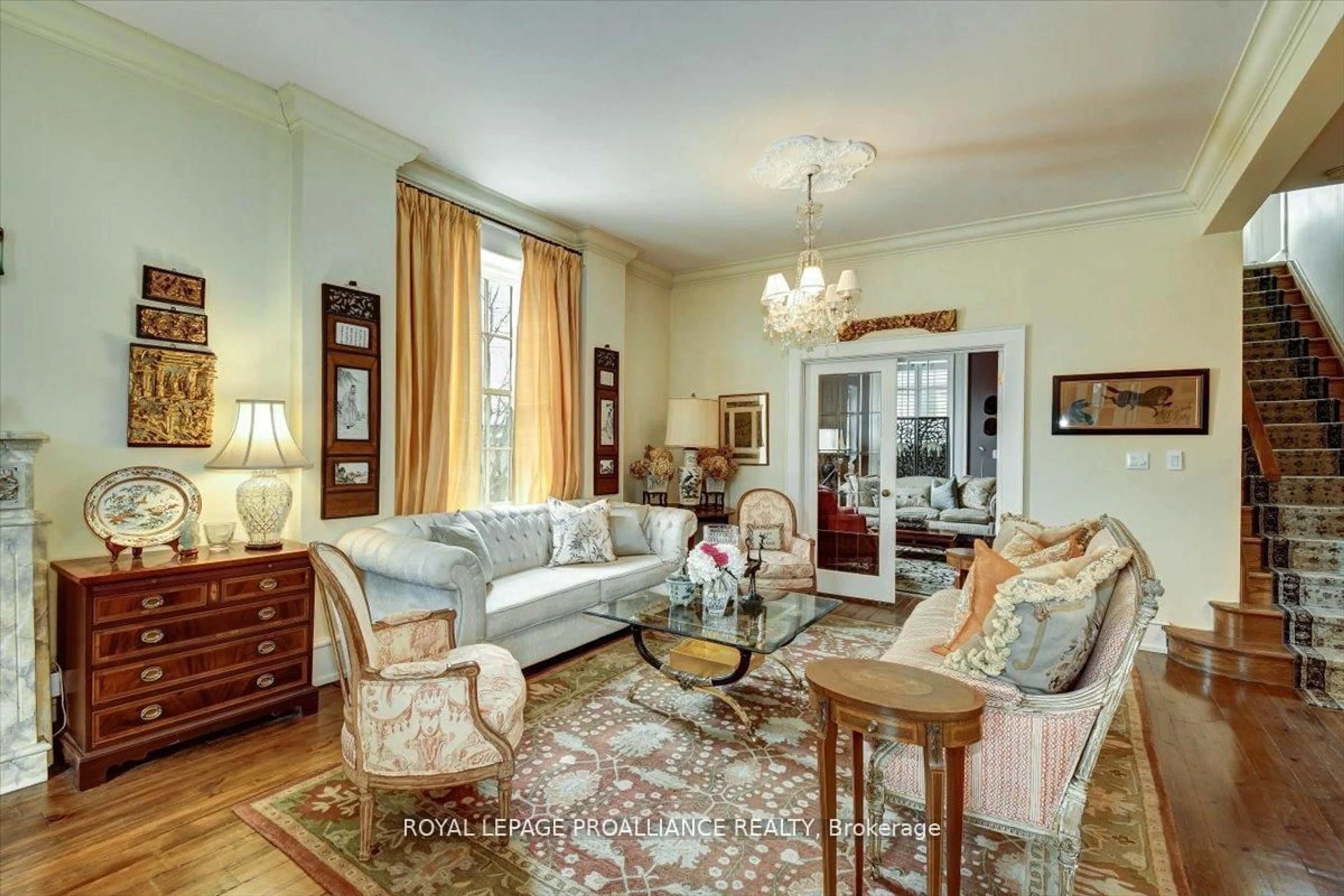 Living room with furniture, unknown for 43-45 Dorset St, Port Hope Ontario L1A 1E9