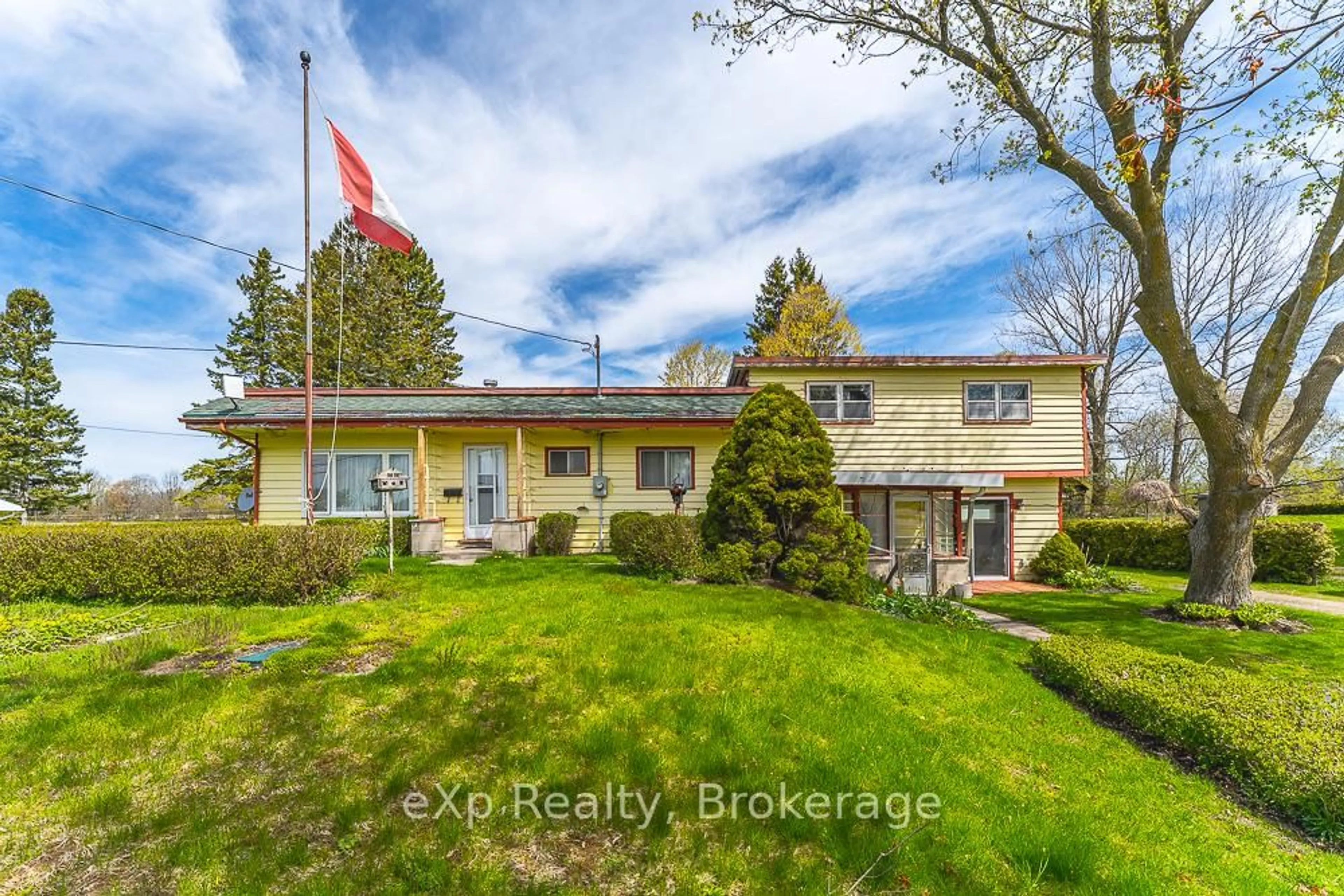 A pic from outside/outdoor area/front of a property/back of a property/a pic from drone, building for 122431 Grey County Road 5 Rd, Georgian Bluffs Ontario N4K 5N5