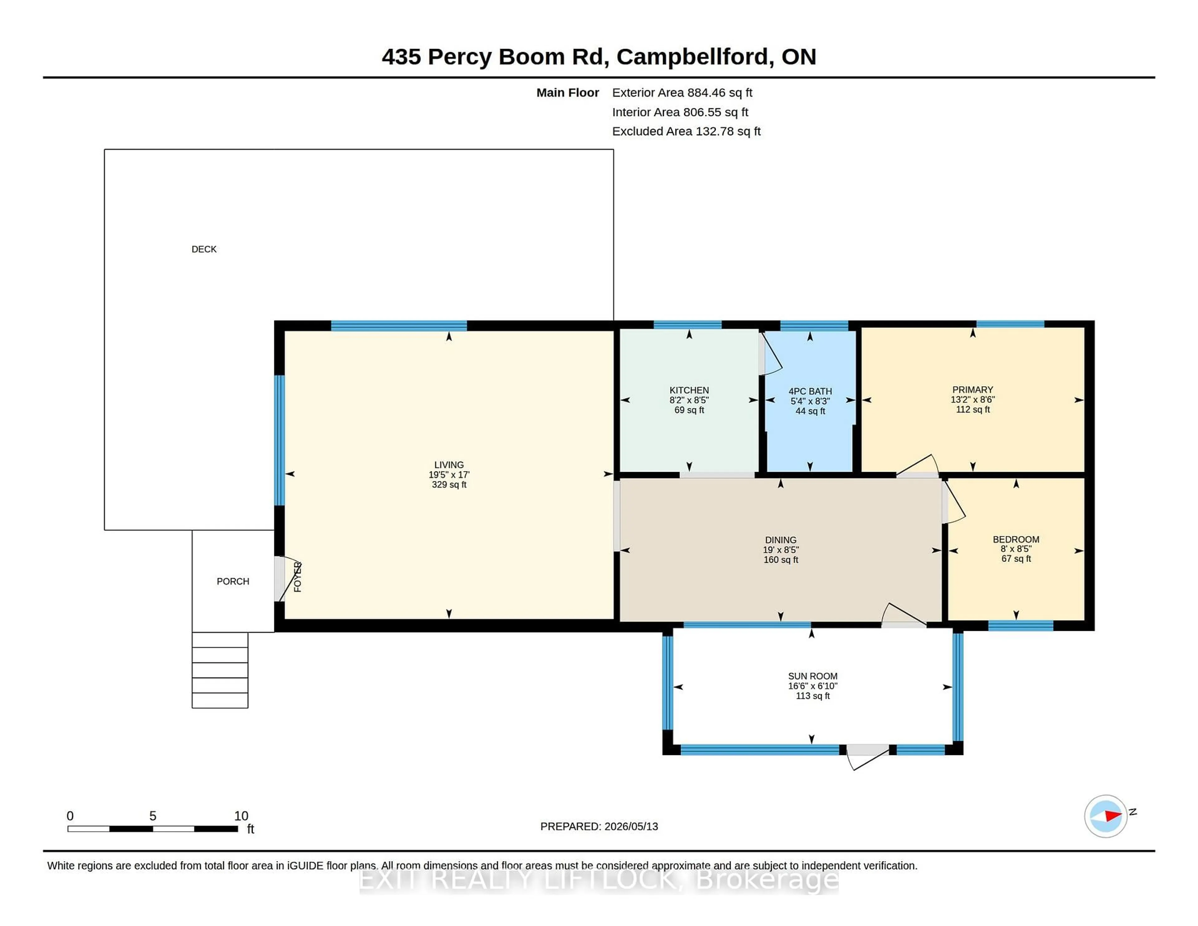 Floor plan for 435 Percy Boom Rd, Trent Hills Ontario K0L 1L0