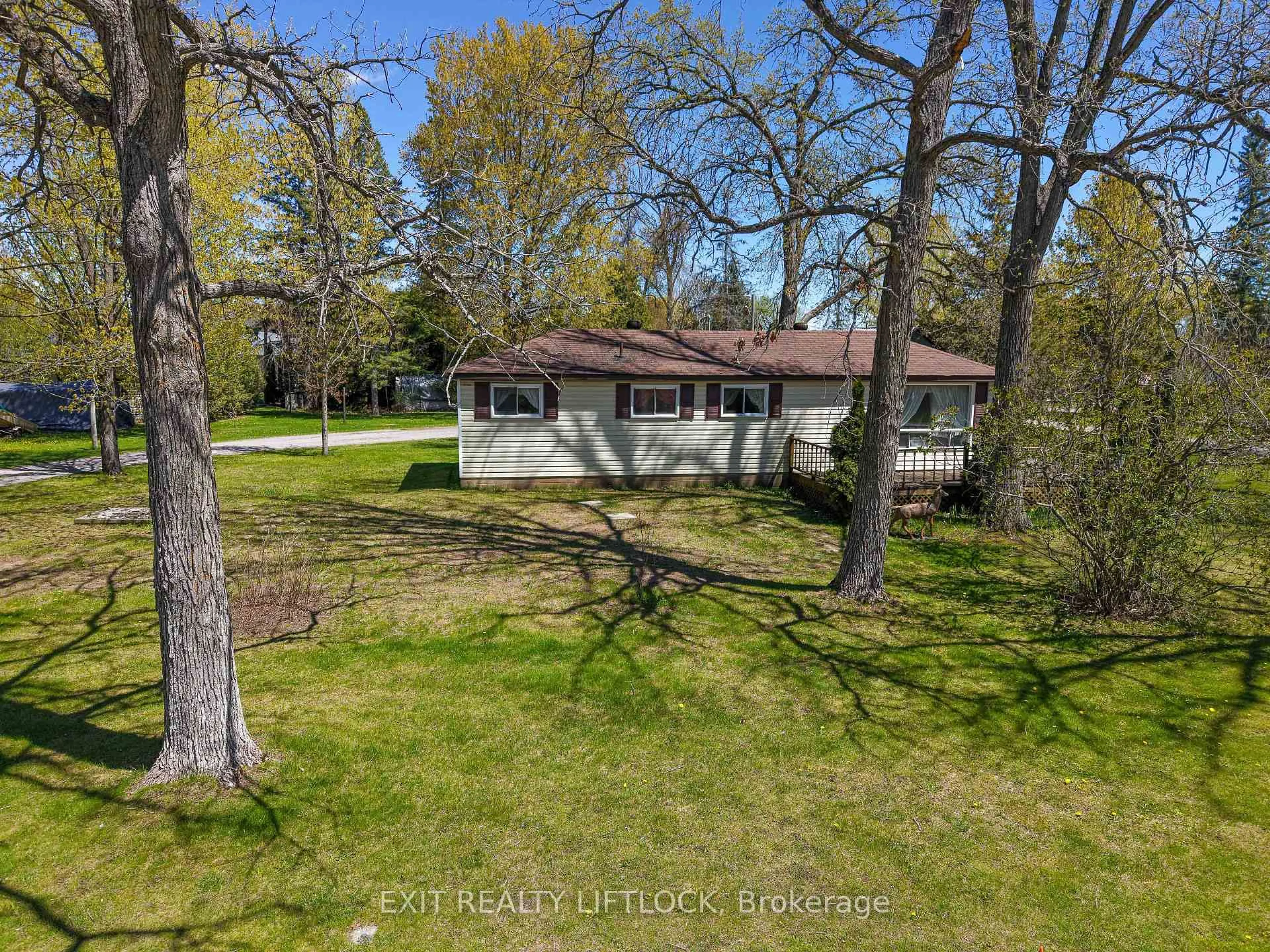 A pic from outside/outdoor area/front of a property/back of a property/a pic from drone, water/lake/river/ocean view for 435 Percy Boom Rd, Trent Hills Ontario K0L 1L0