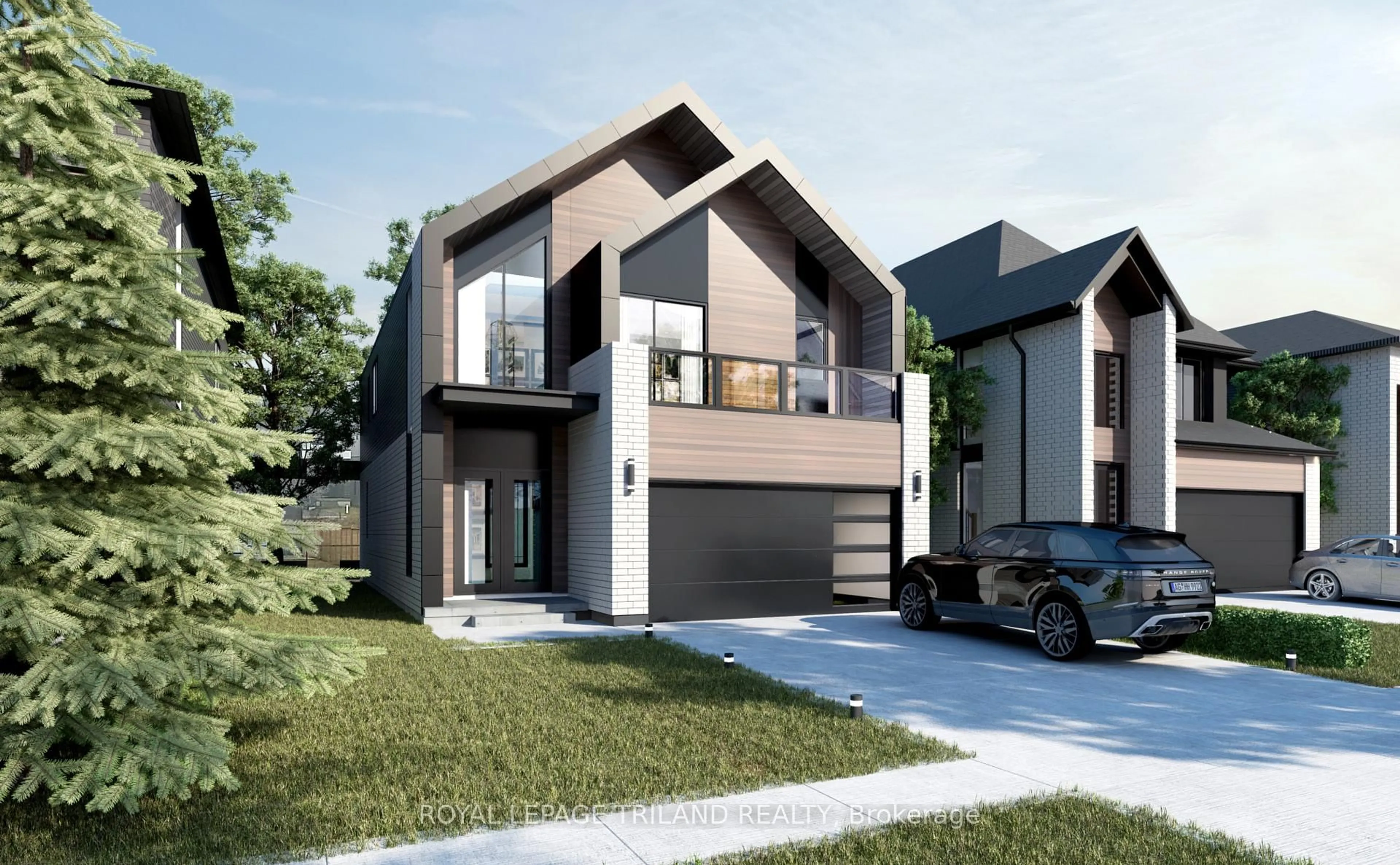 Home with brick exterior material, street for 3915 BIG LEAF Tr, London South Ontario N6P 0A3
