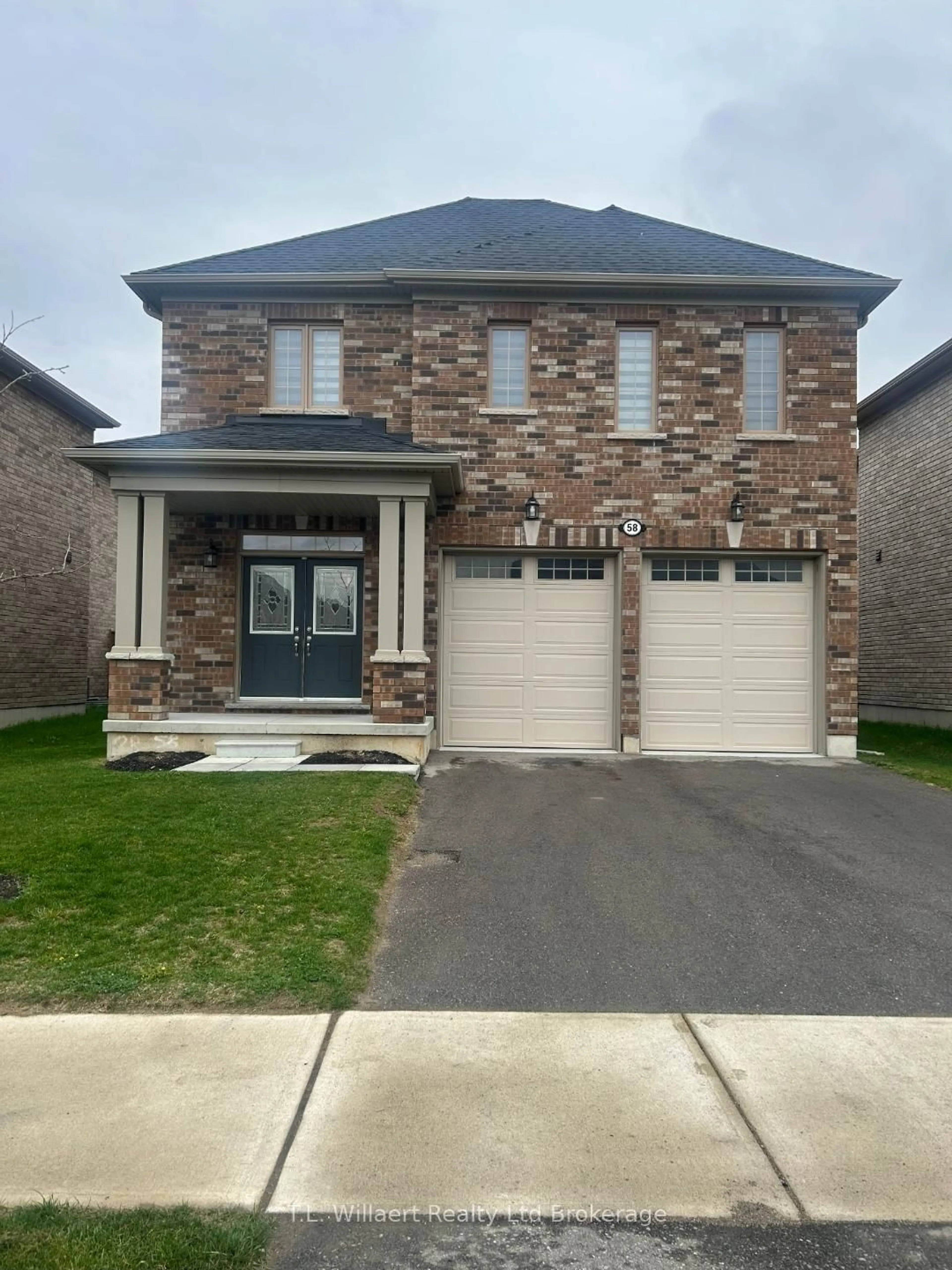 Home with brick exterior material, street for 58 Seaton Cres, Tillsonburg Ontario N4G 0J7