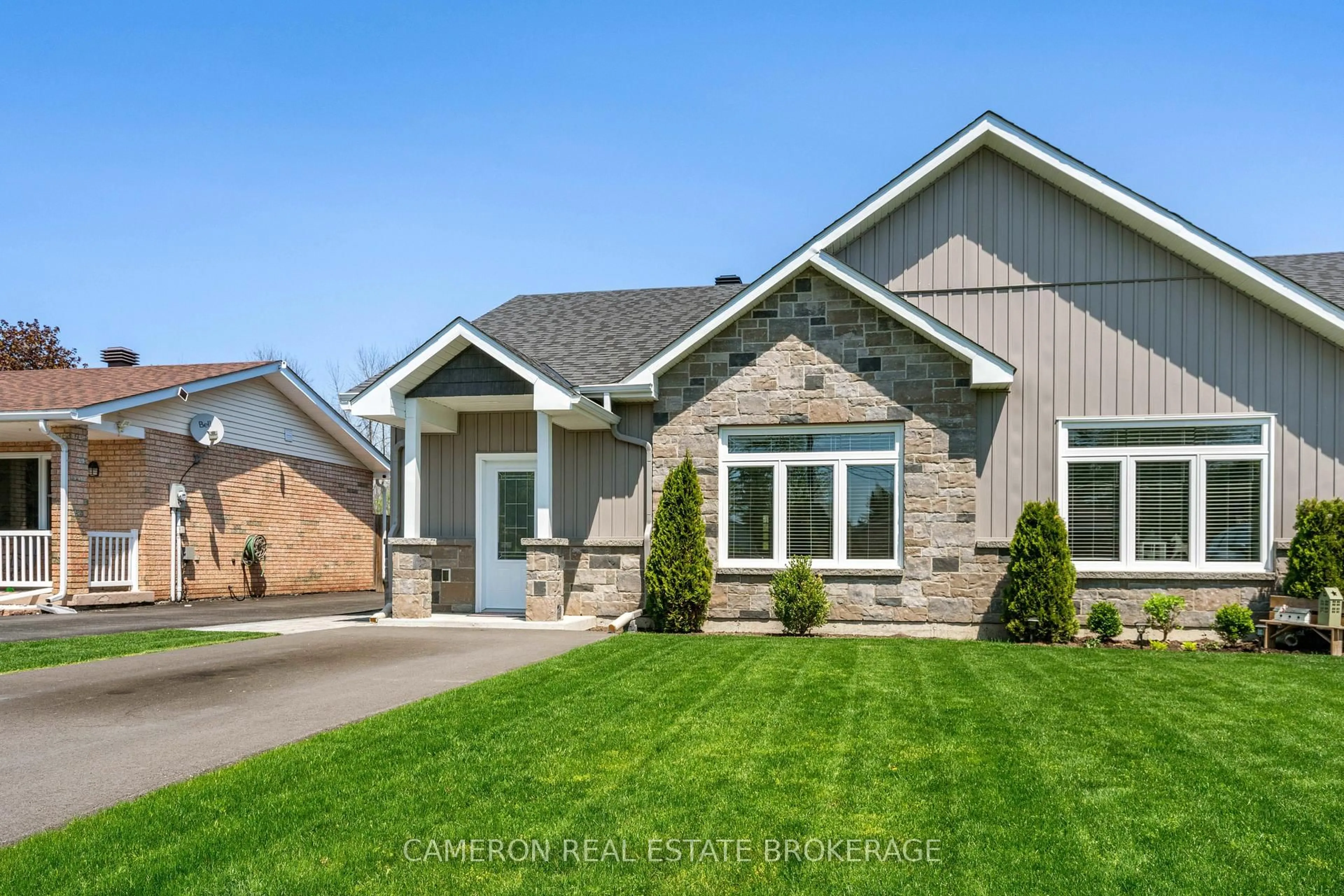 Home with brick exterior material, street for 5401A Woodlands Rd, South Stormont Ontario K0C 1M0