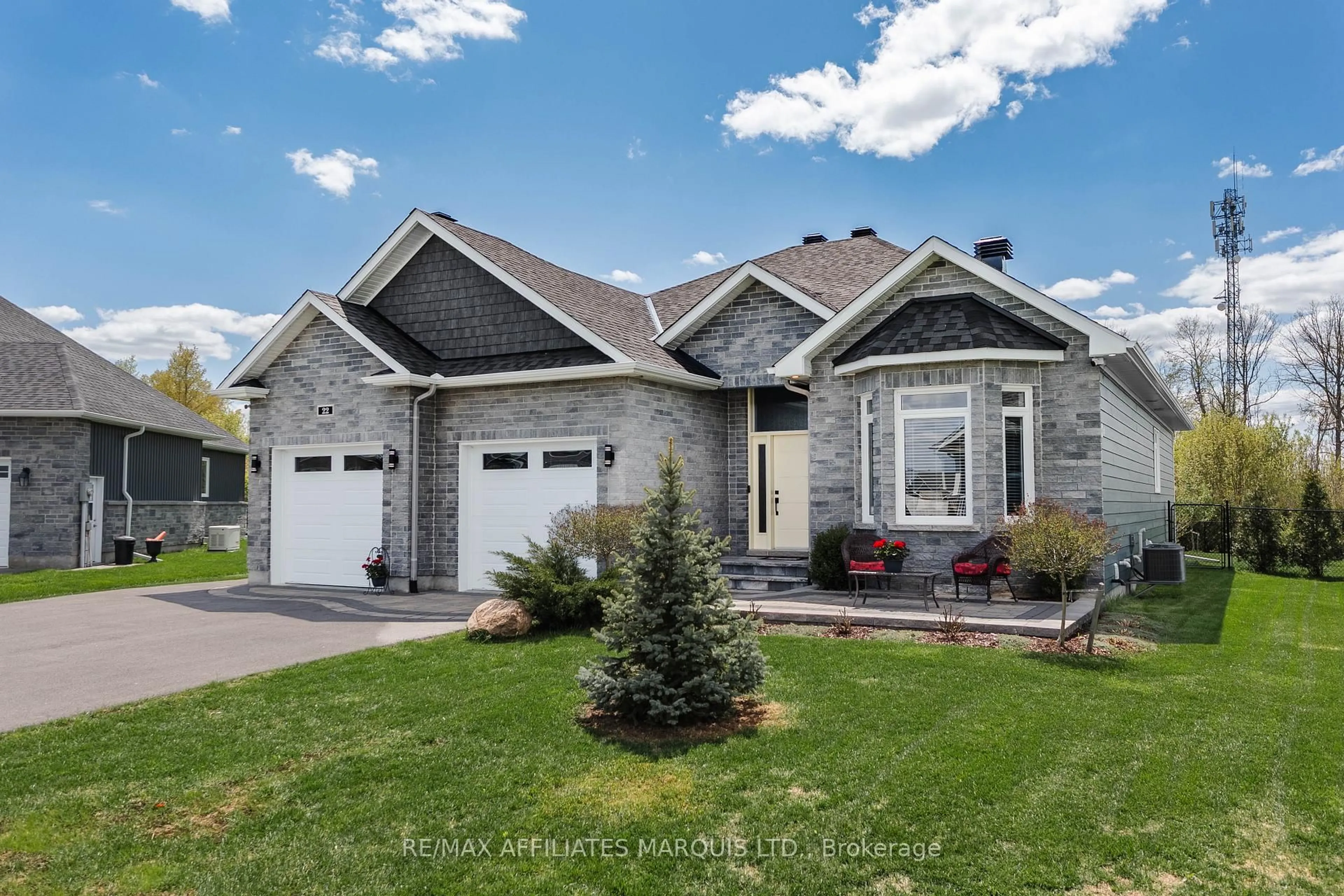 Home with brick exterior material, street for 22 Hilda St, South Stormont Ontario K0C 1P0